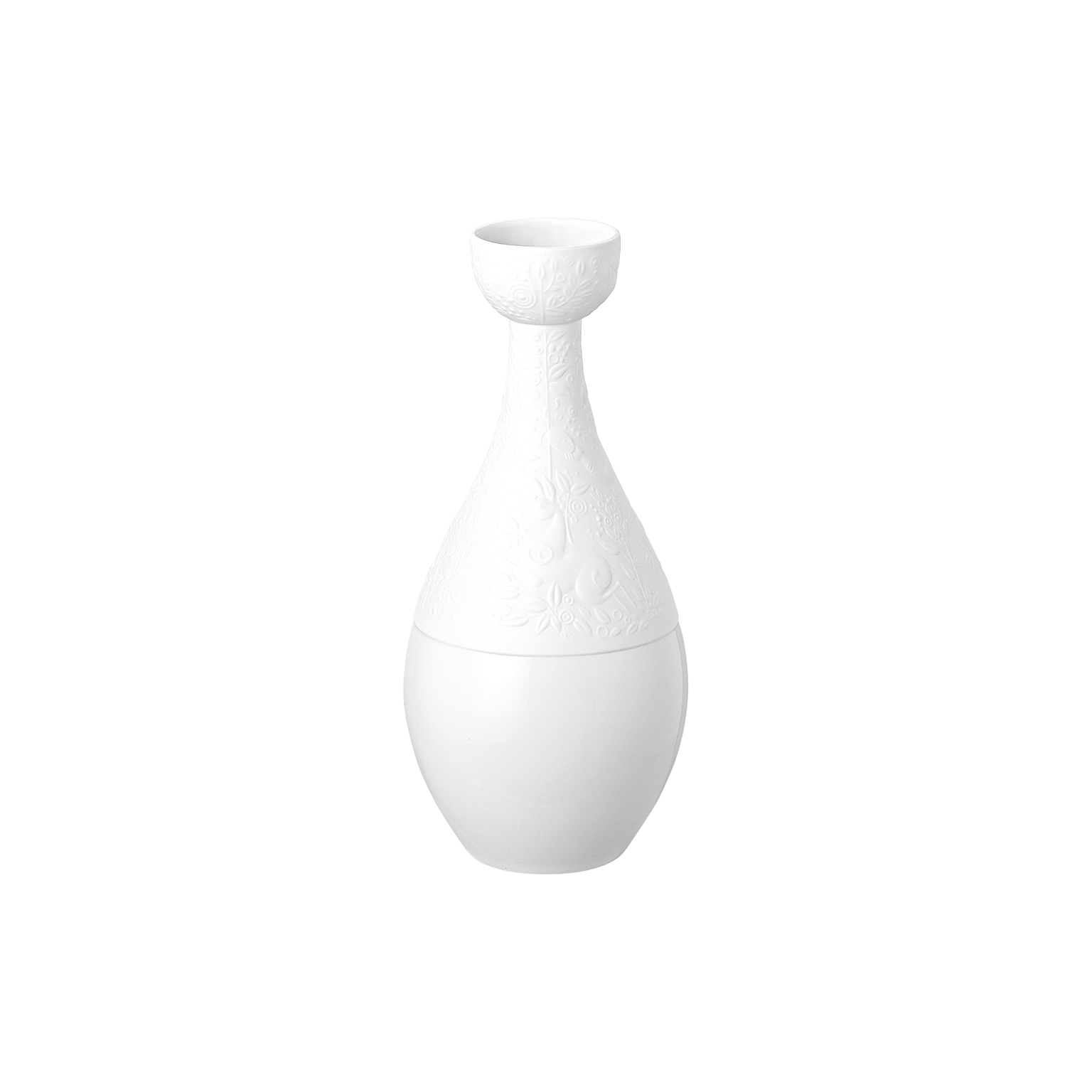 Rosenthal Zauberflöte Weiß Vase 22 cm