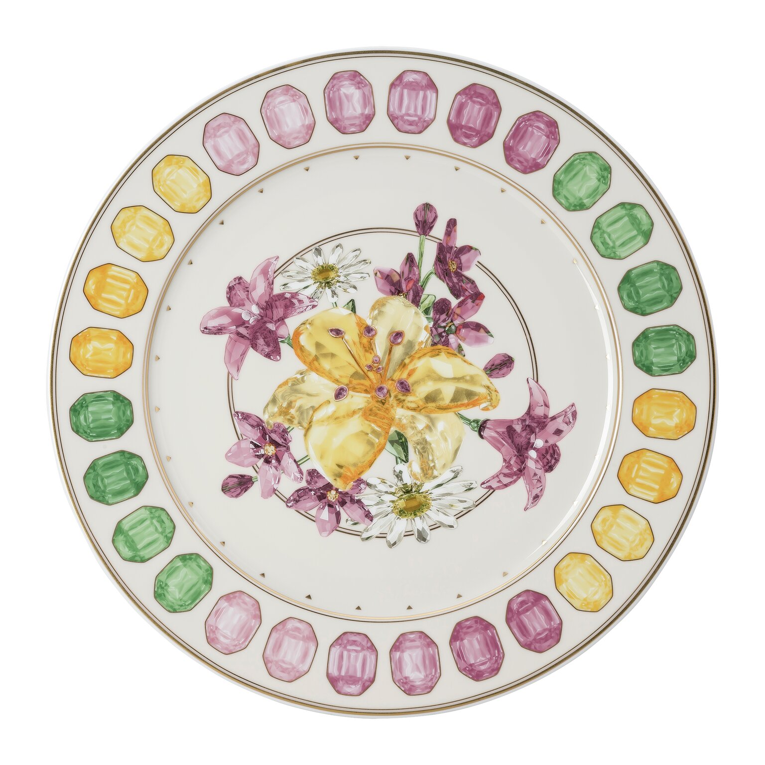 Swarovski x Rosenthal Swarovski IDYLLIA Platzteller 33 cm