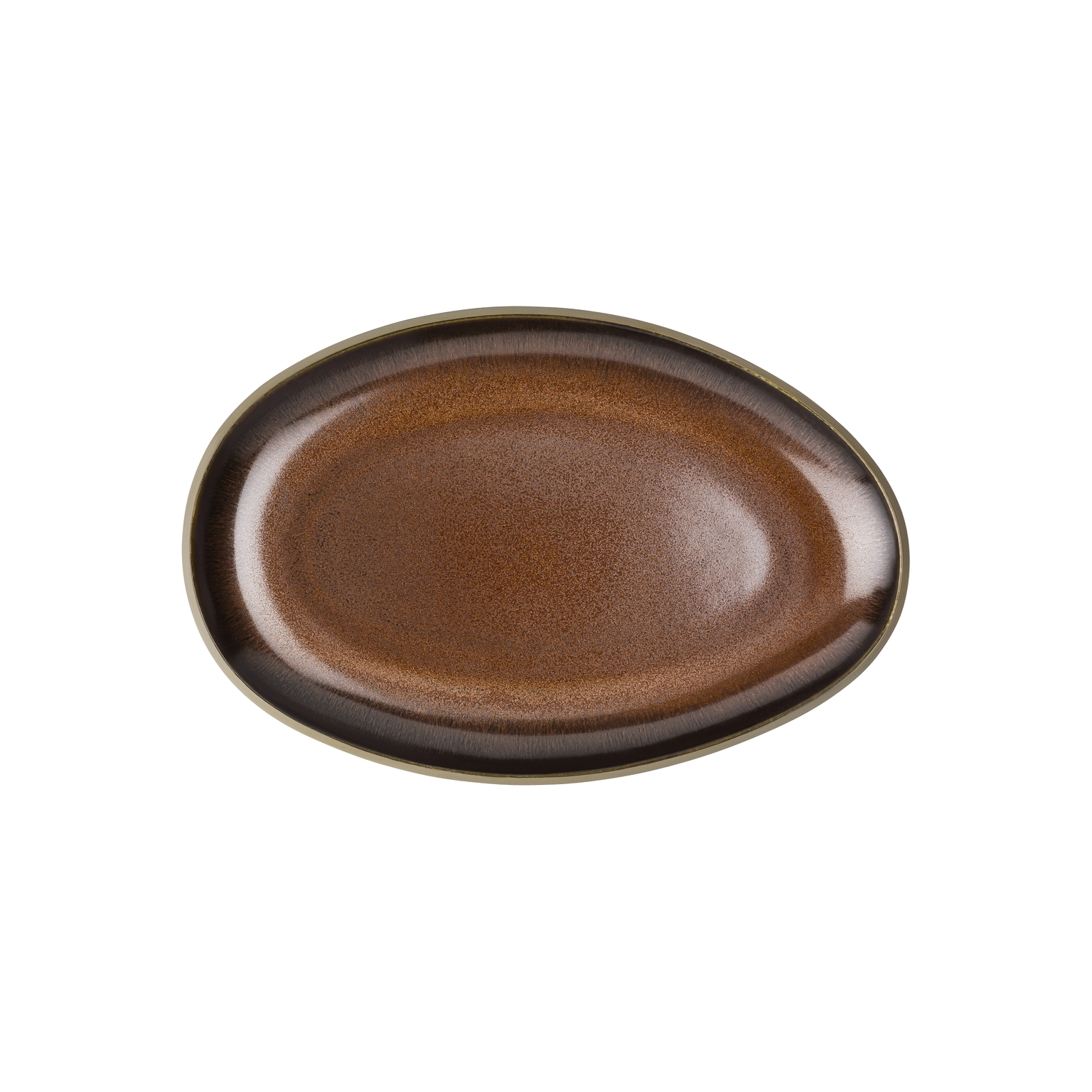 Rosenthal Junto Bronze Platte 25 cm