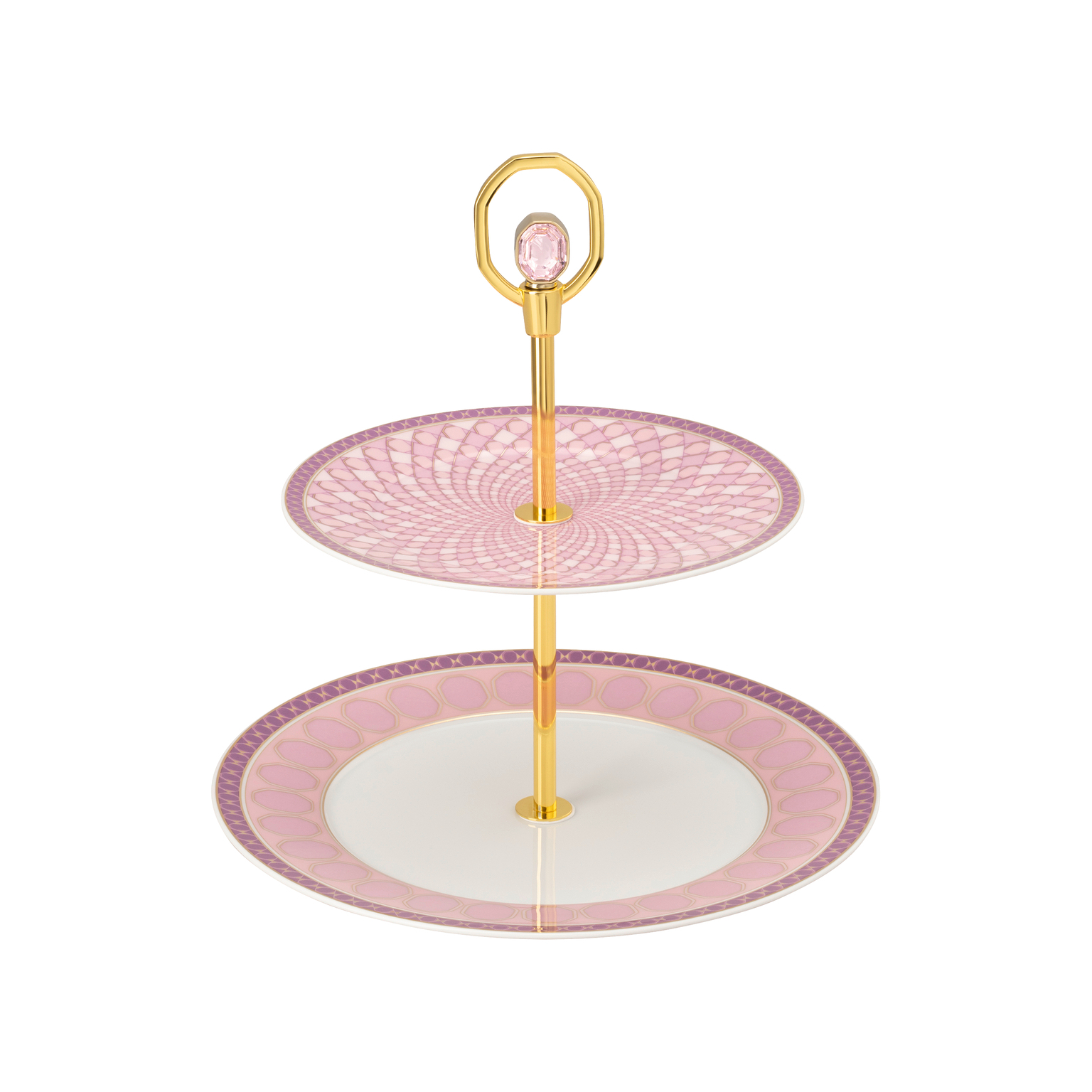 Swarovski x Rosenthal Swarovski SIGNUM Rose Etagere 2-tlg.