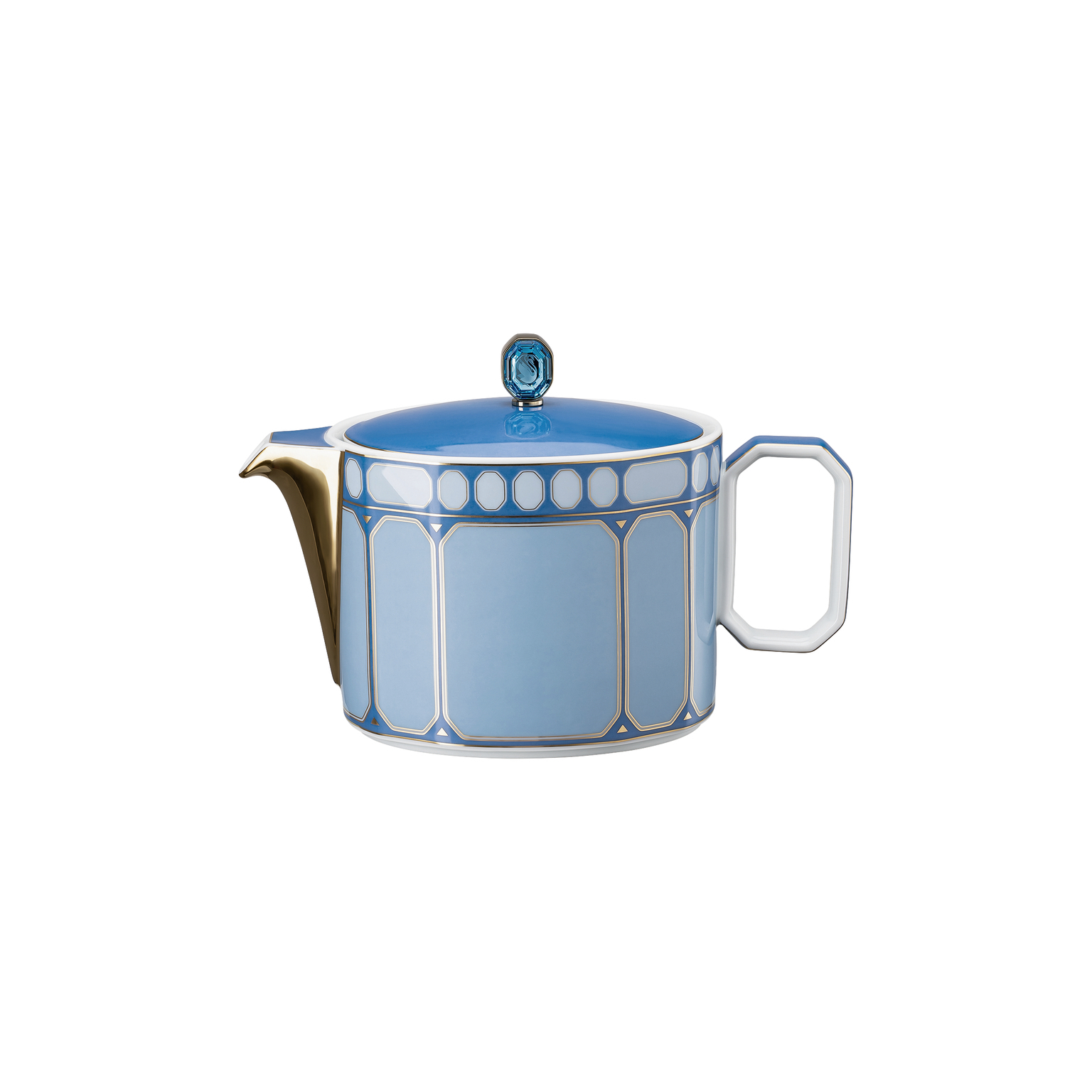 Swarovski x Rosenthal Swarovski SIGNUM Azure Teekanne 2 Pers.