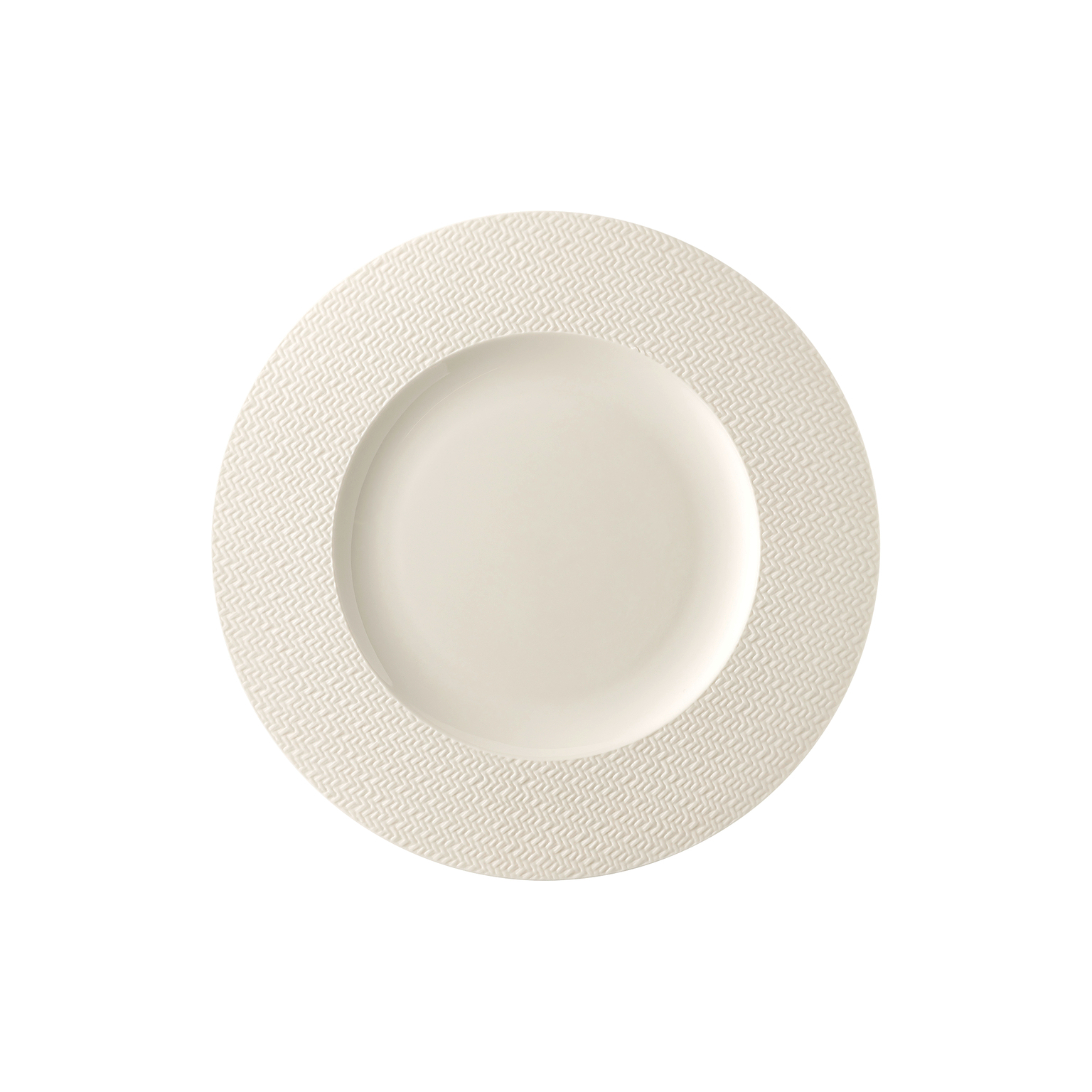 Rosenthal Kumi White tone Frühstücksteller 23 cm Fahne