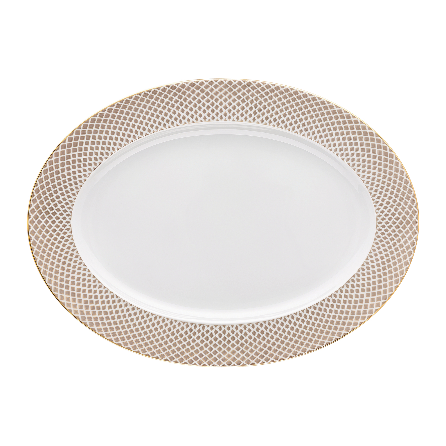 Rosenthal Francis Carreau Beige Platte 40 cm