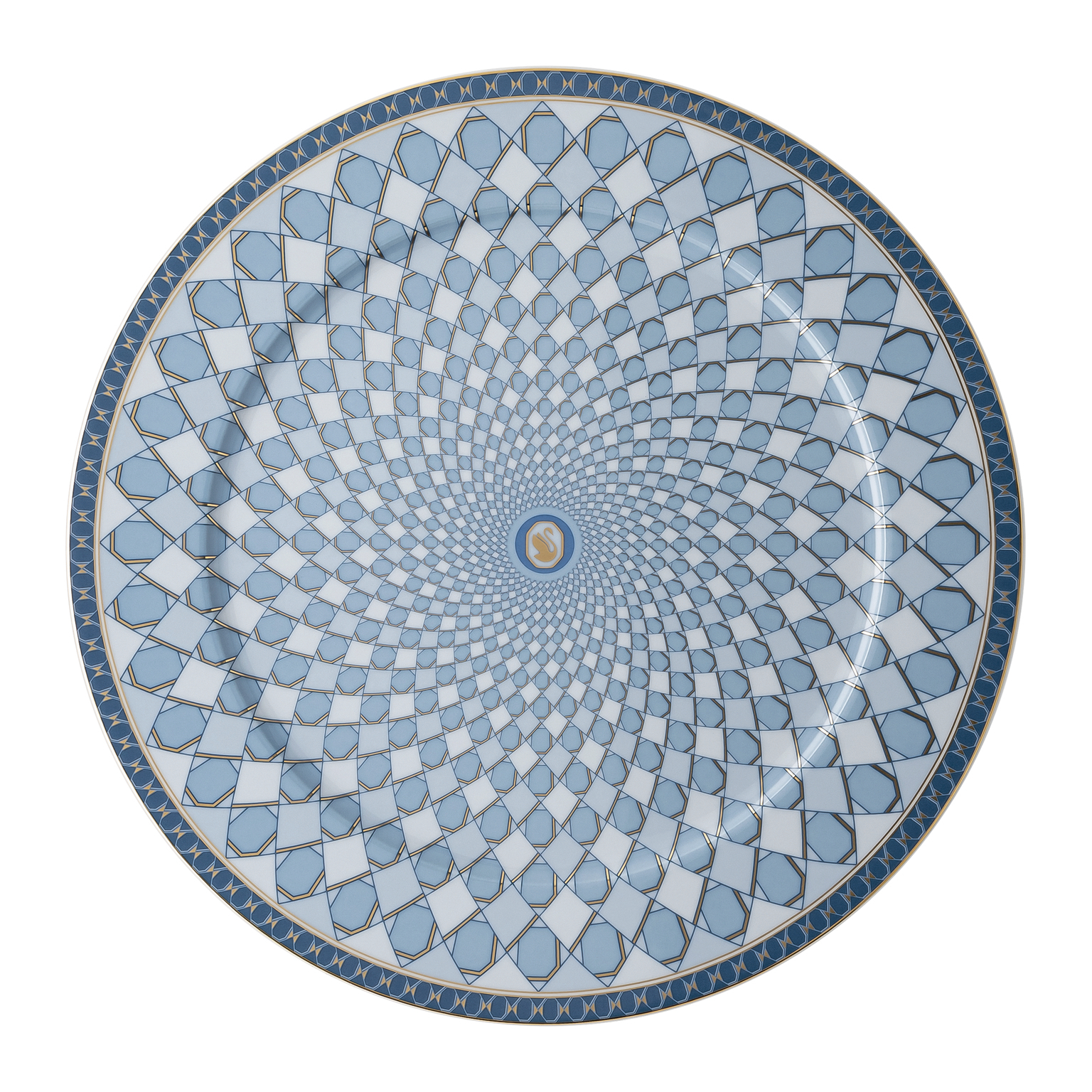 Swarovski x Rosenthal Swarovski SIGNUM Azure Platzteller 33 cm