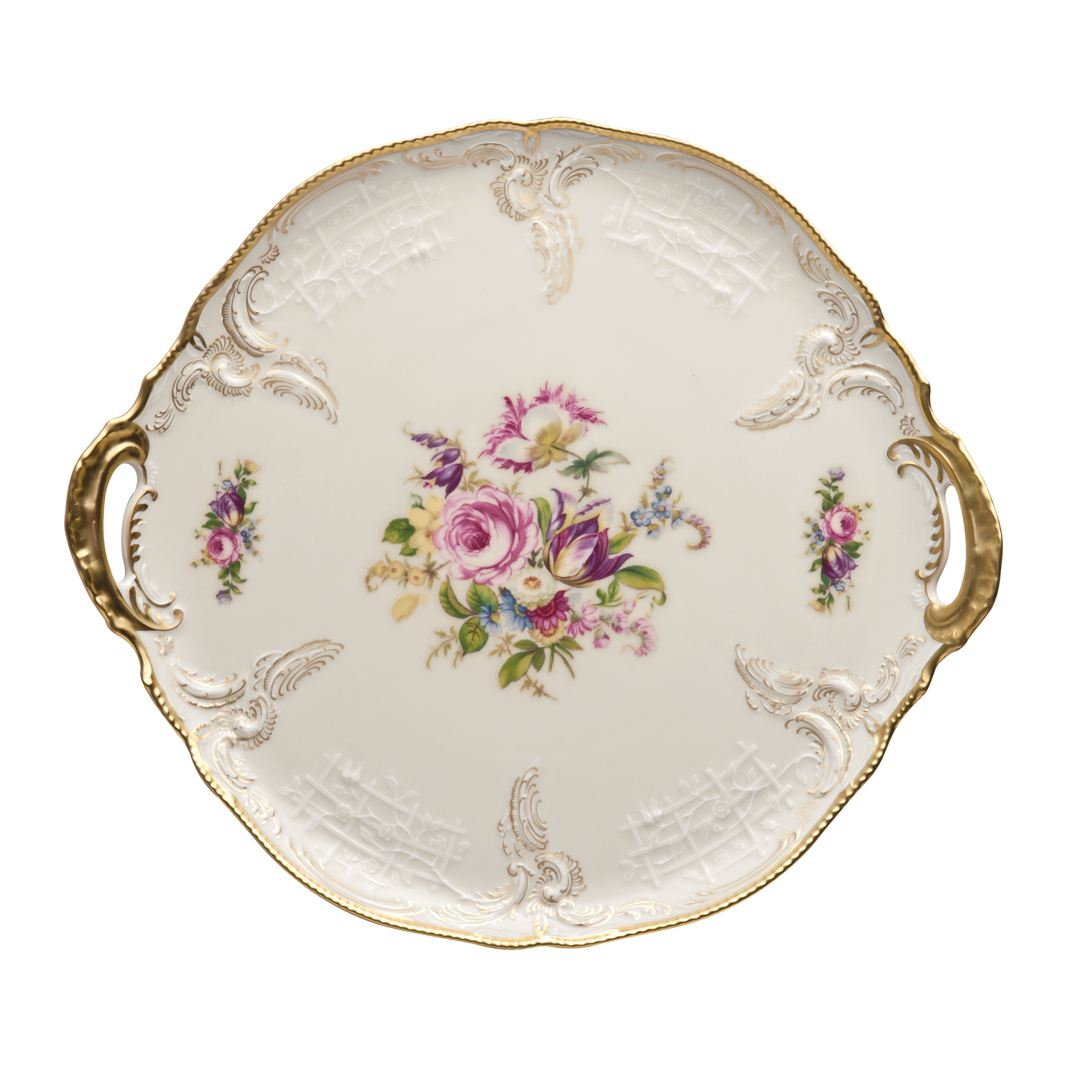 Rosenthal Sanssouci Elfenbein Diplomat Tortenplatte