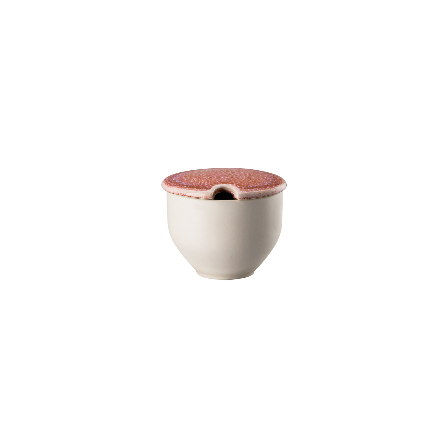 Rosenthal Junto Rose Quartz Zuckerdose mit Einschnitt