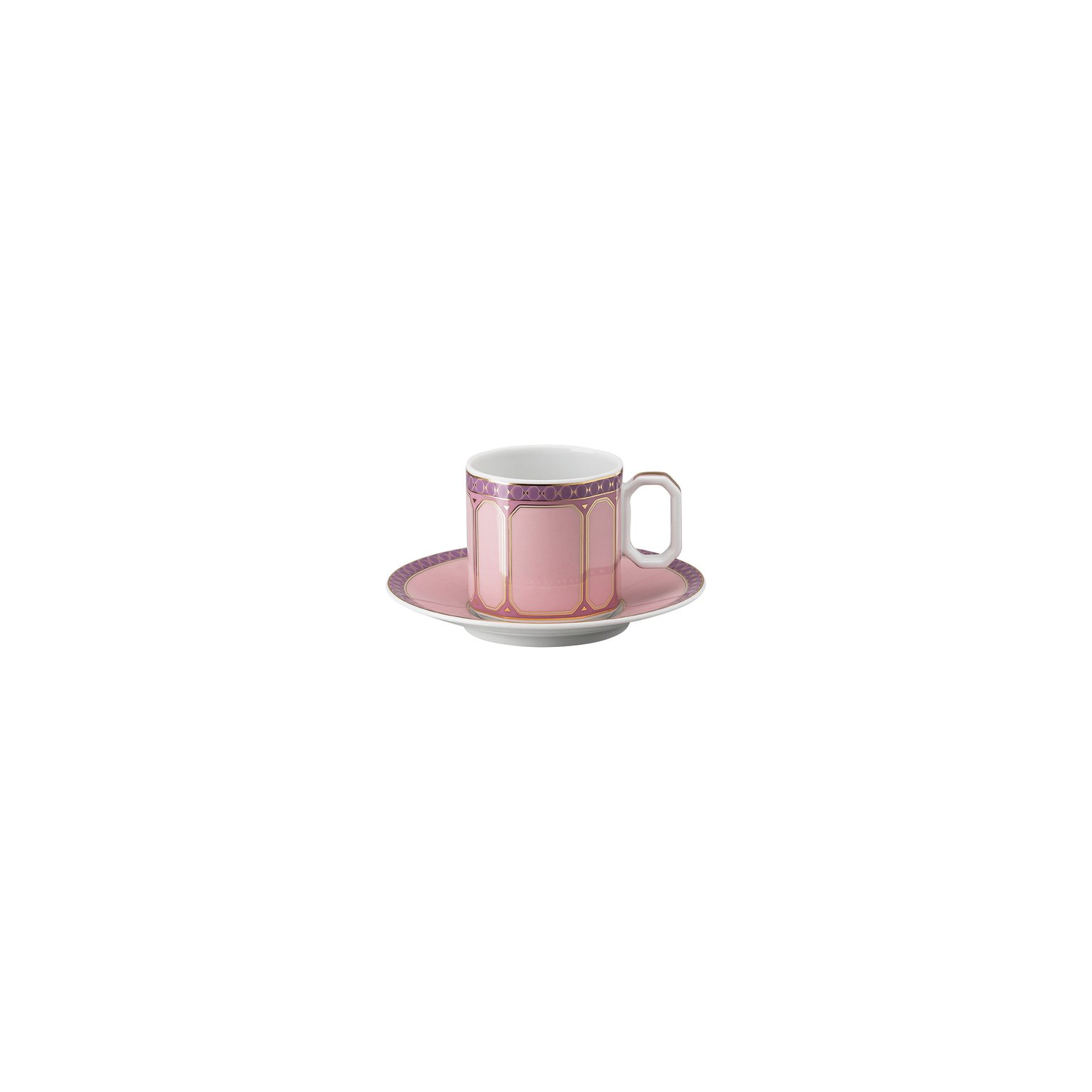 Swarovski x Rosenthal Swarovski SIGNUM Rose Espressotasse 2-tlg.