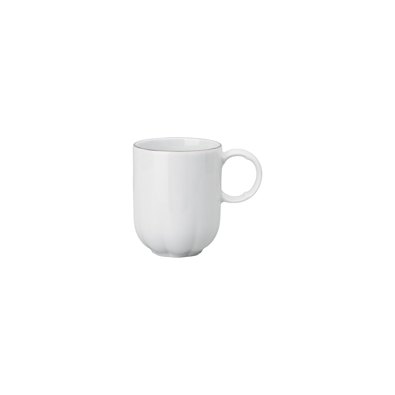 Rosenthal Sonetto Platino Becher mit Henkel