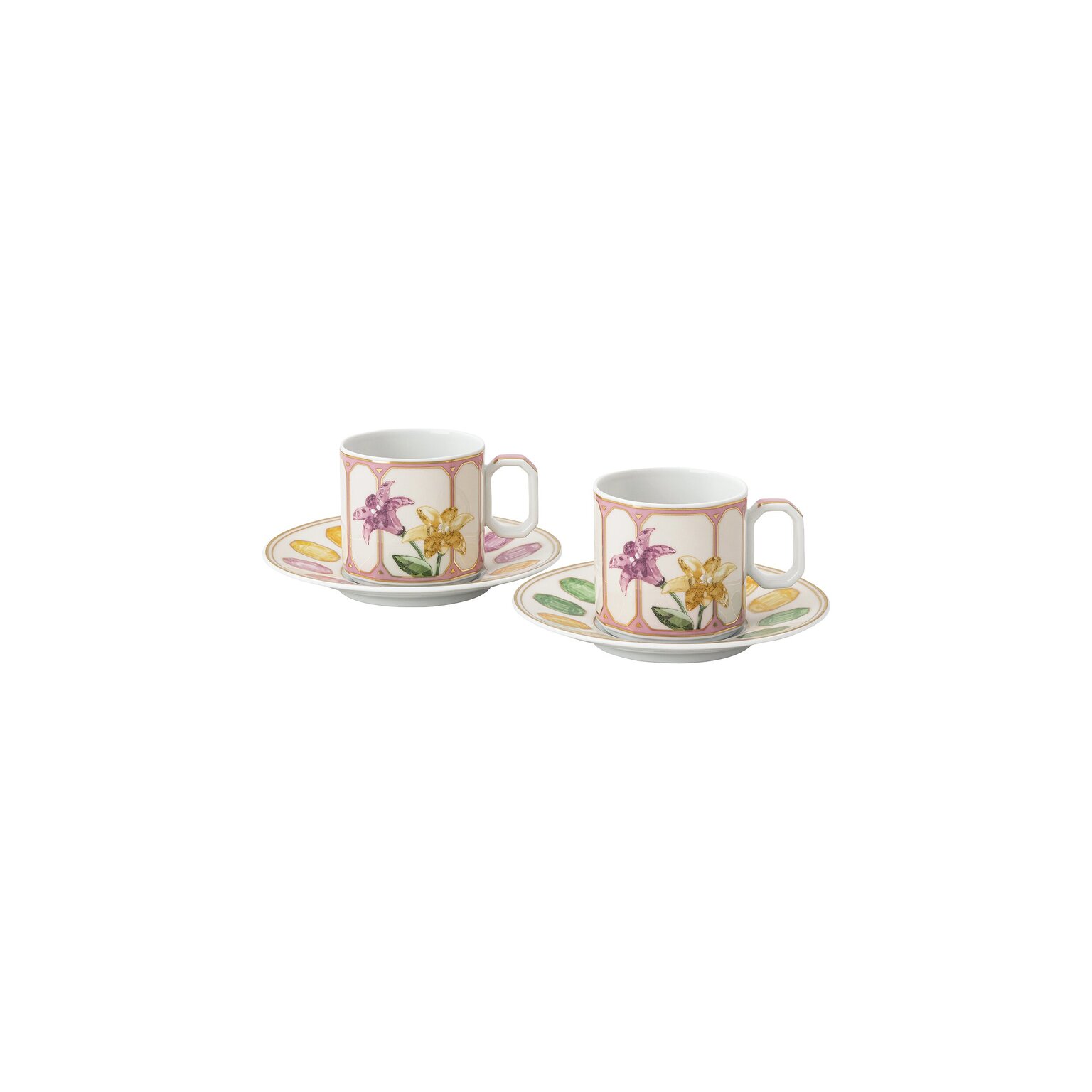 Swarovski x Rosenthal Swarovski IDYLLIA Espresso-Set 4-tlg.