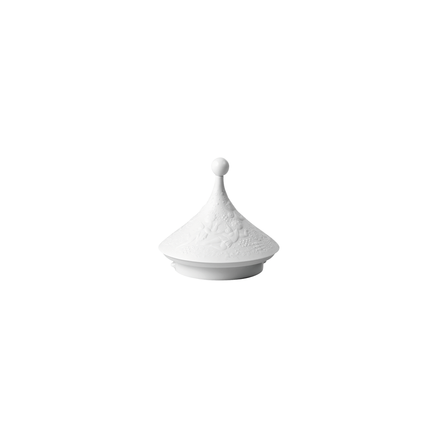 Rosenthal Zauberflöte Weiß Teekanne 6 Pers. Dkl.