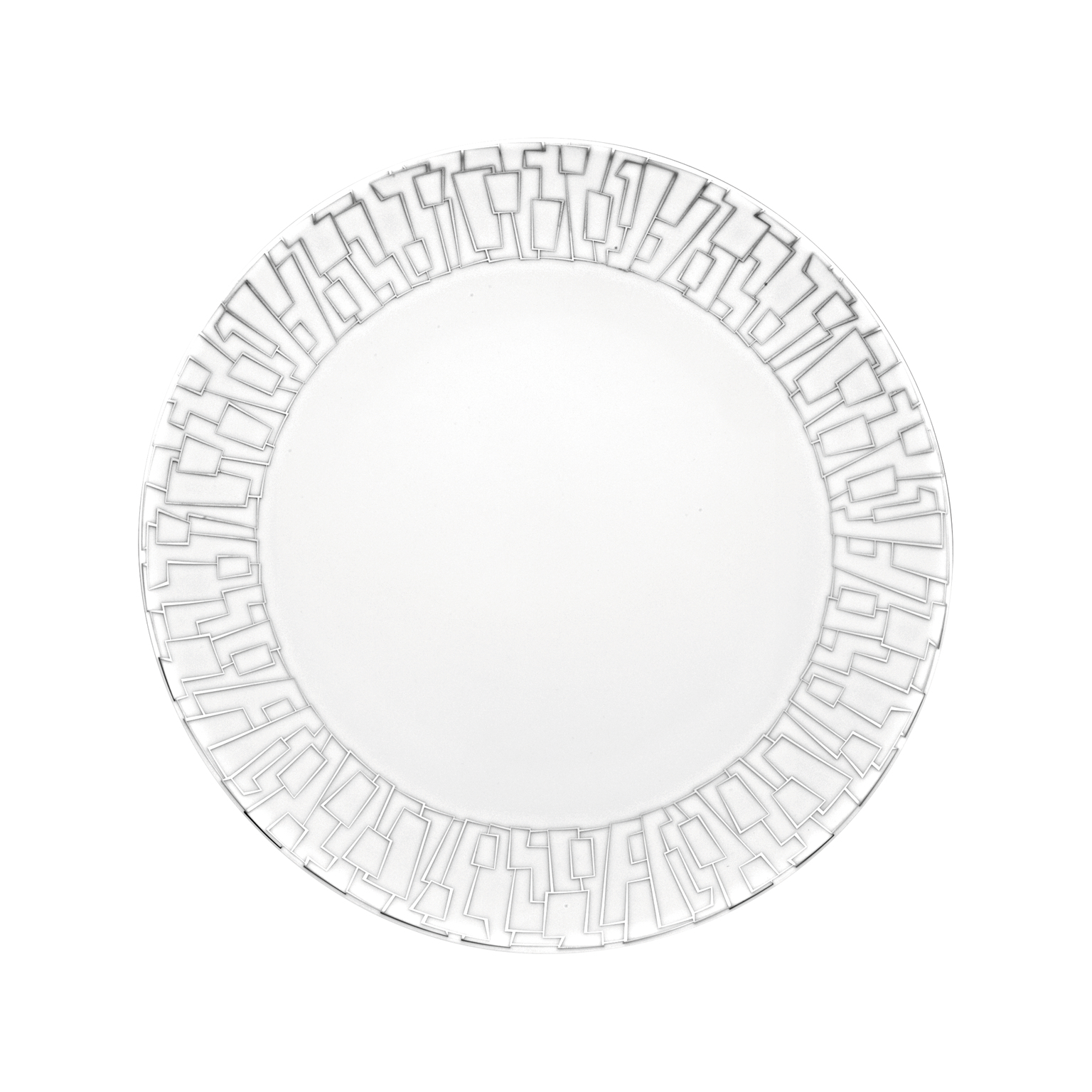 Rosenthal TAC Skin Platin Speiseteller 28 cm