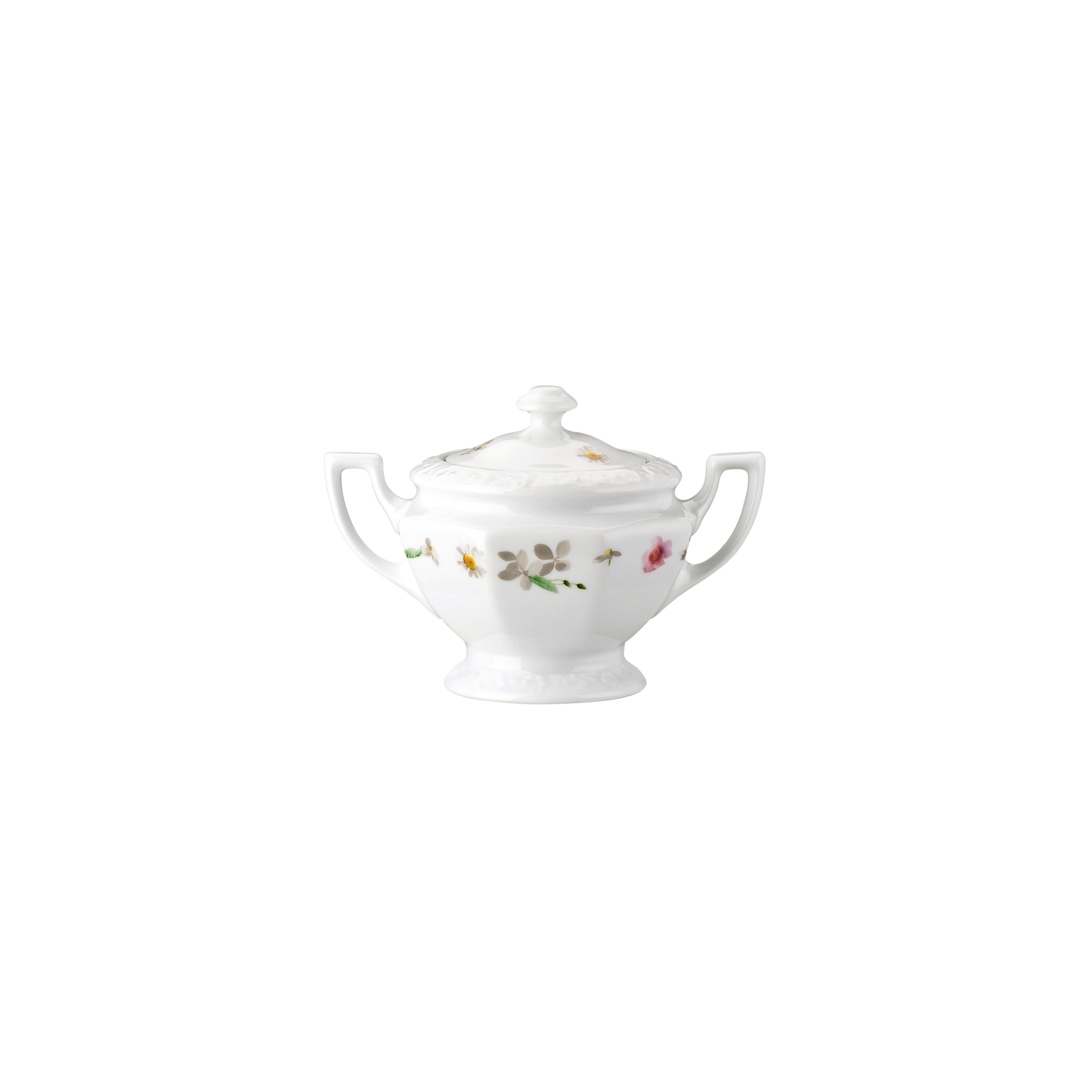 Rosenthal Maria Pink Rose Zuckerdose 6 Pers.