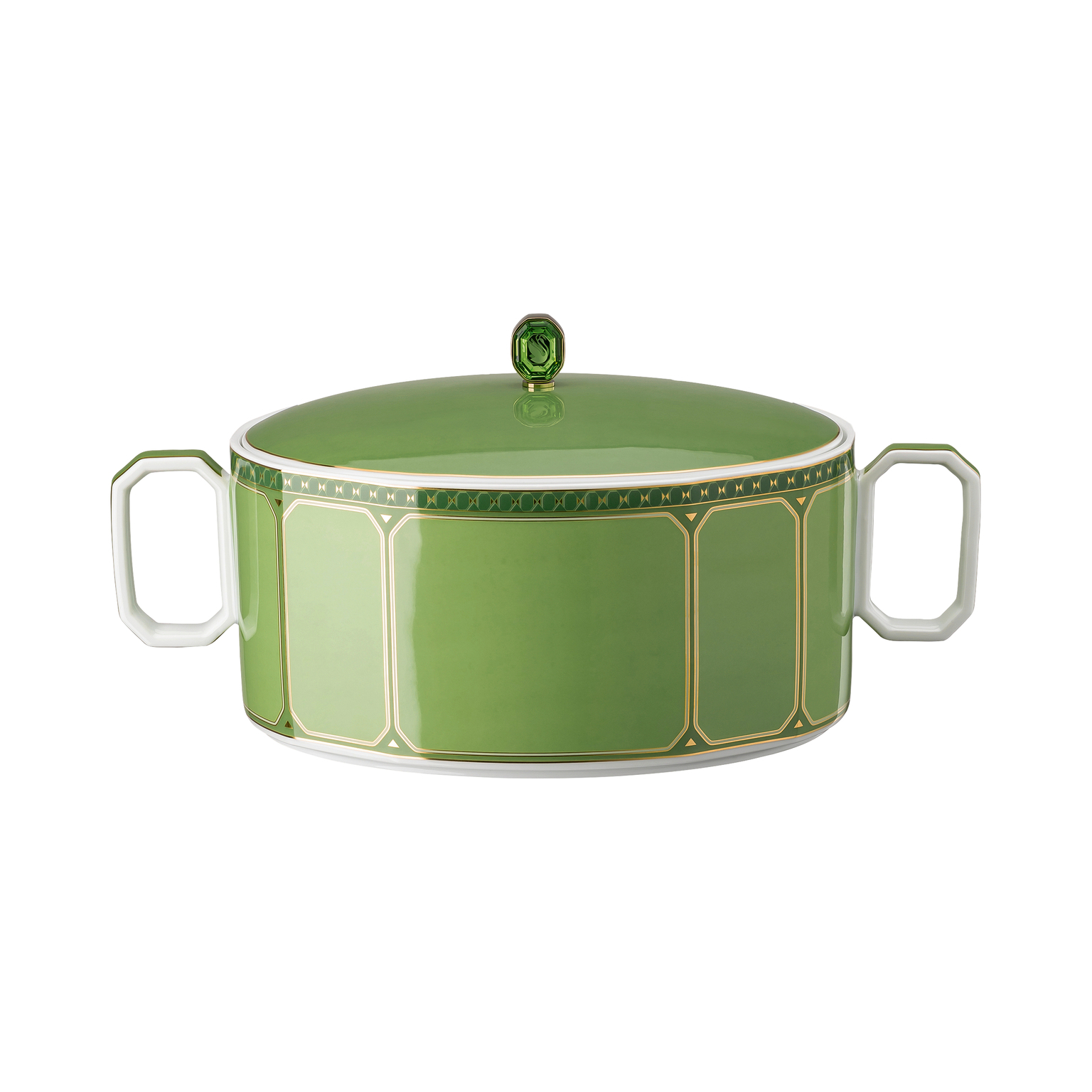 Swarovski x Rosenthal Swarovski SIGNUM Fern Schüssel mit Deckel