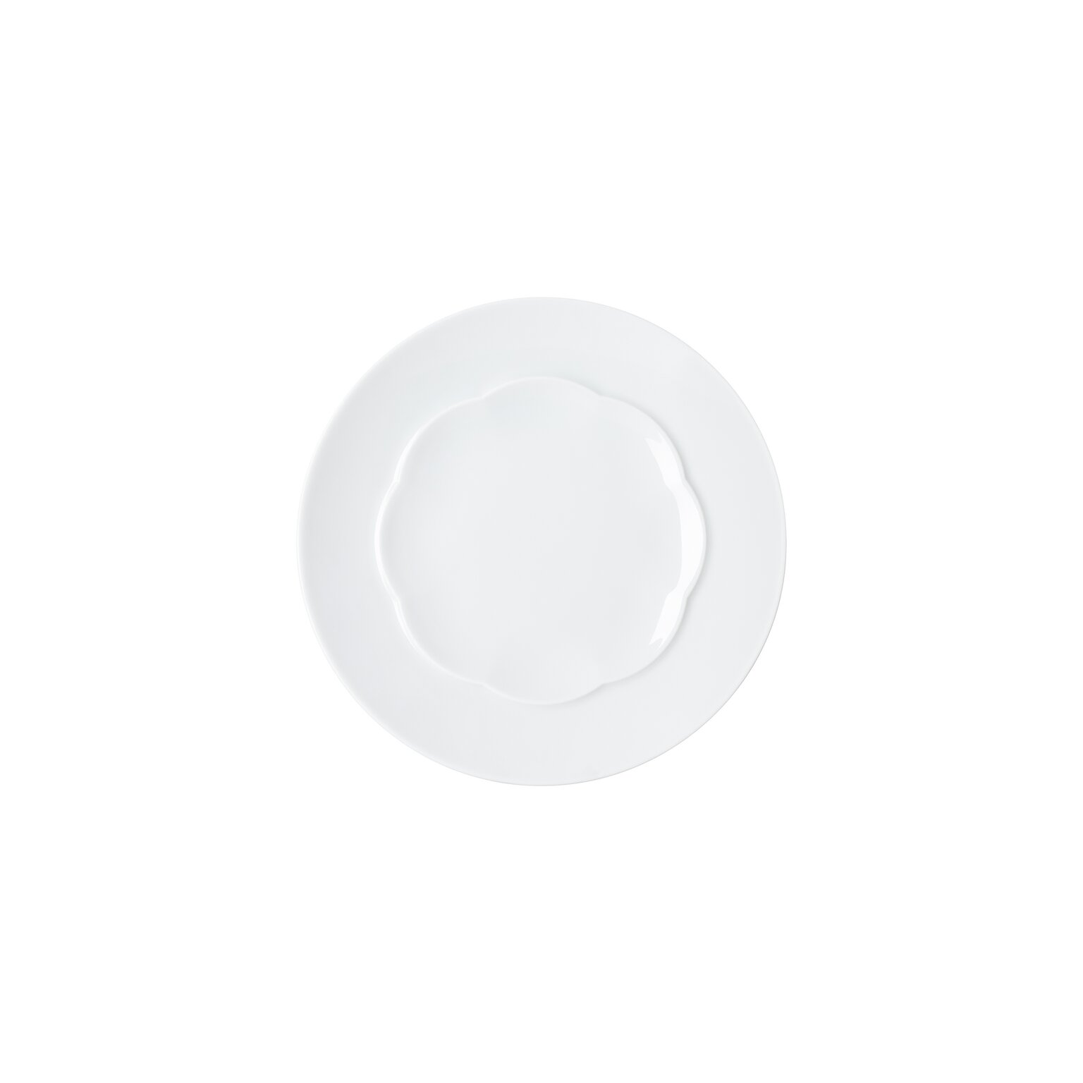 Rosenthal Sonetto Bianco Teller 17 cm flach glänzend