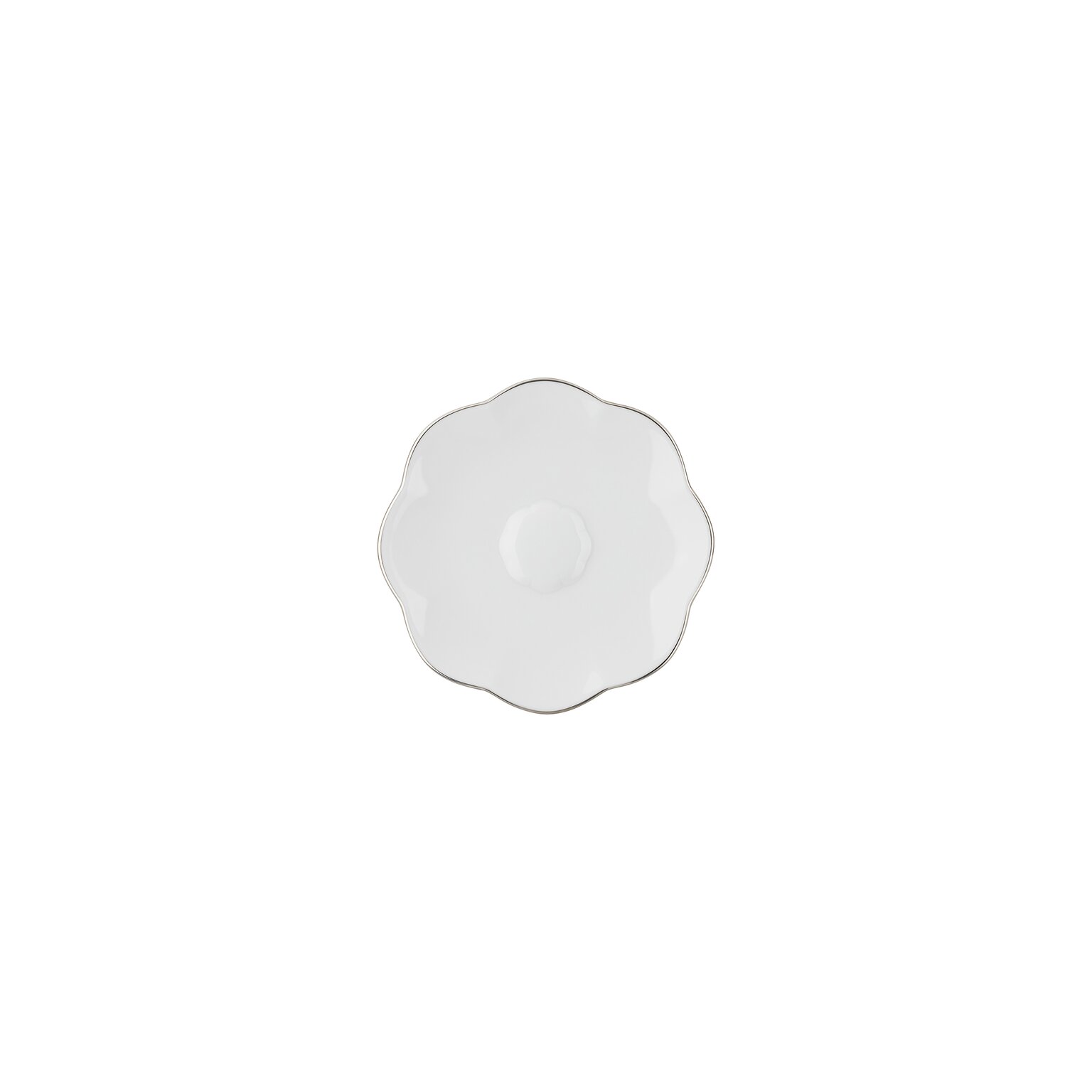 Rosenthal Sonetto Platino Espresso-Untertasse 12 cm