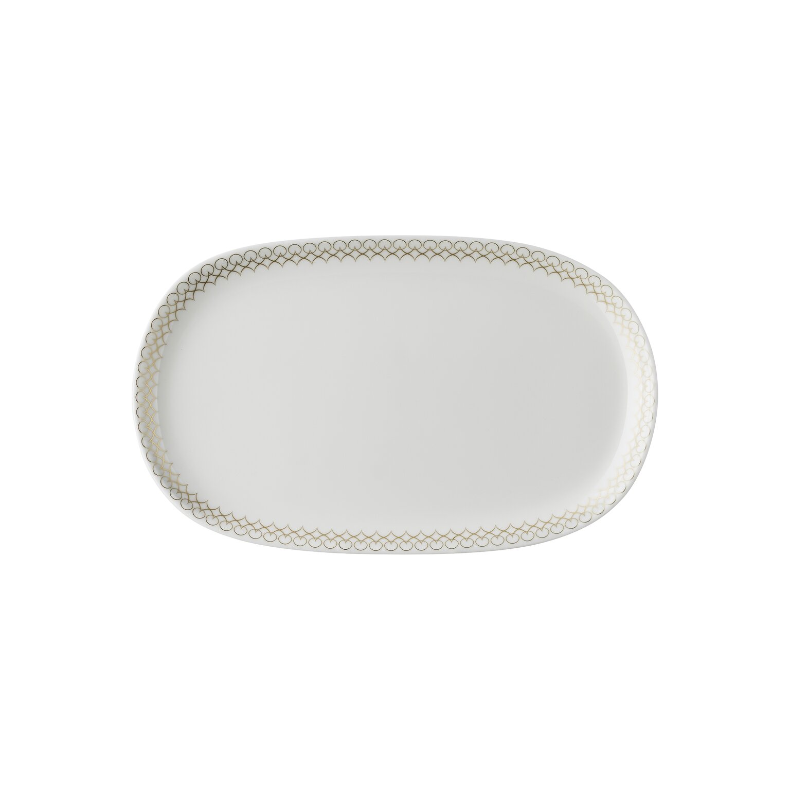 Rosenthal Jade Bone China Glam Milch-/Zucker-Tablett