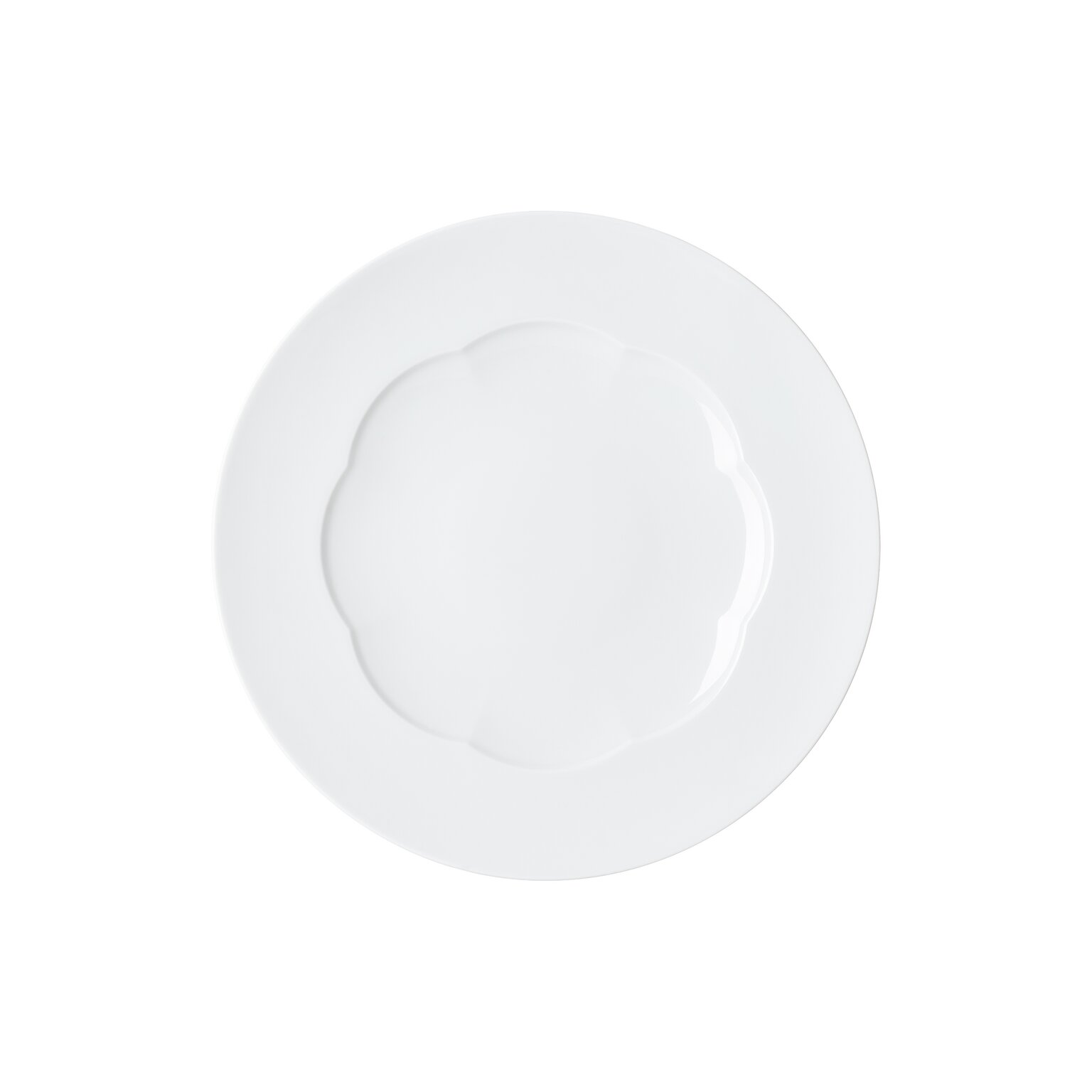 Rosenthal Sonetto Bianco Teller 23 cm flach glänzend