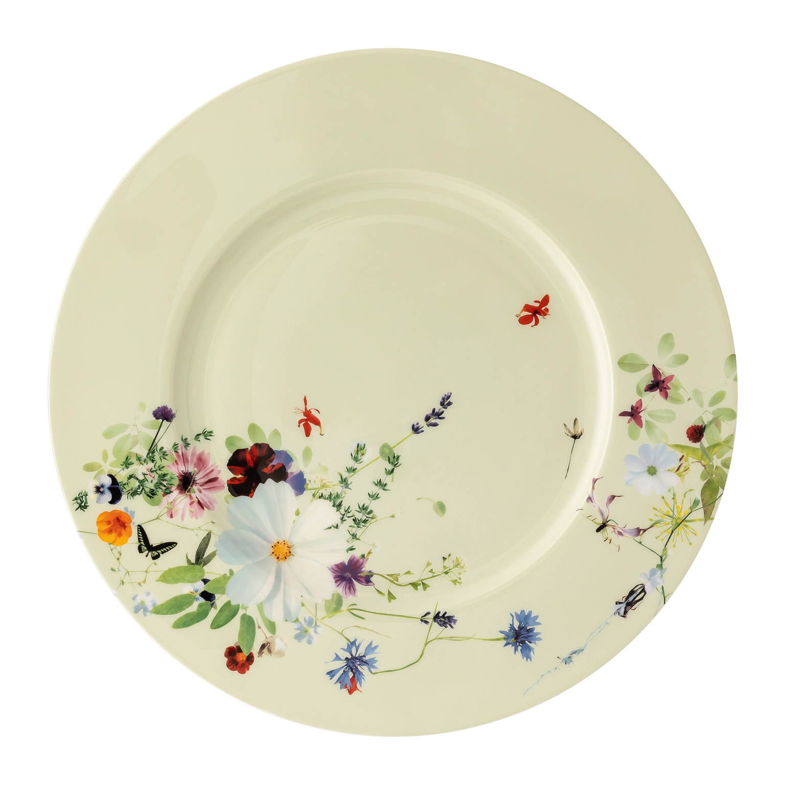 Rosenthal Brillance Bone China Grand Air Platzteller 33 cm Fahne