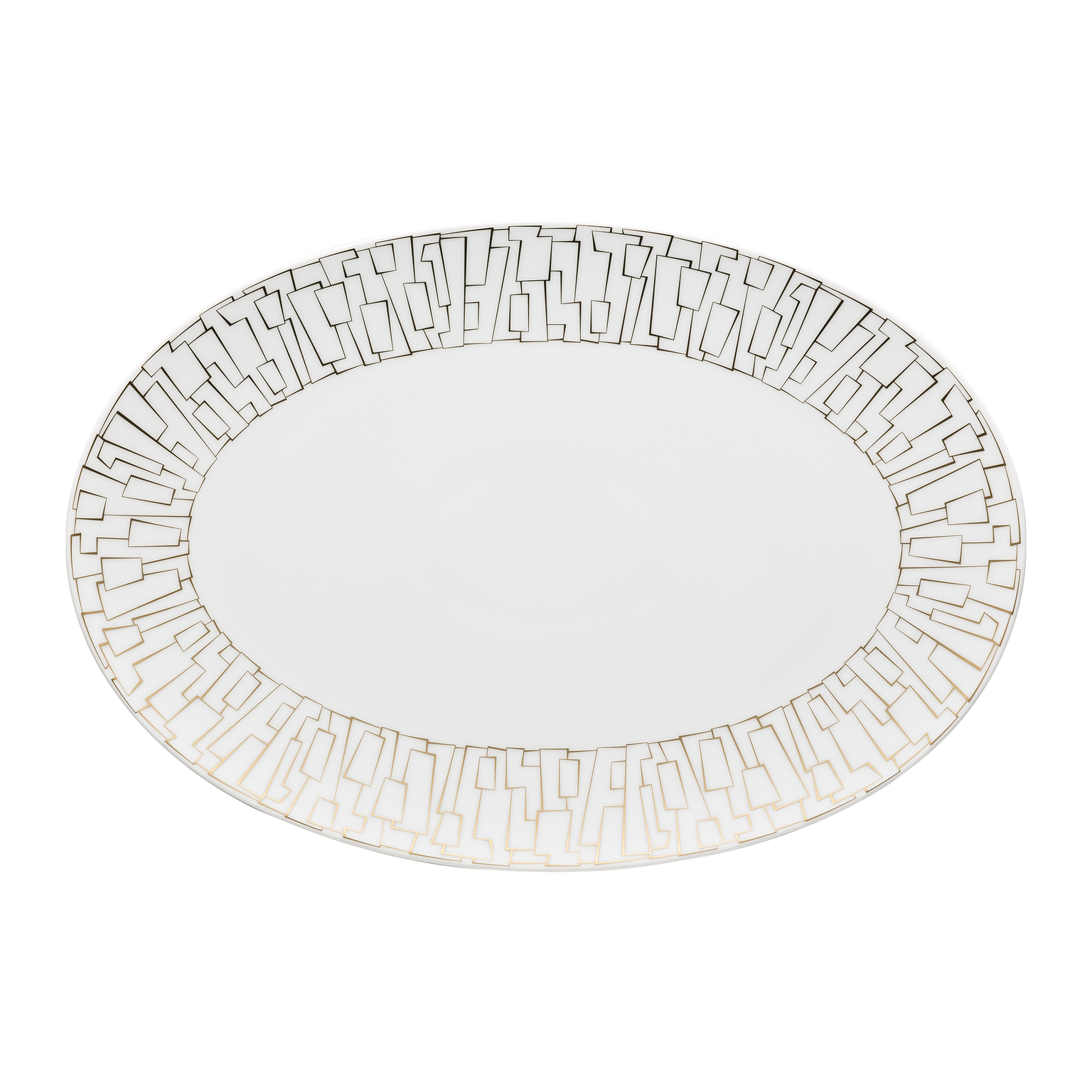 Rosenthal TAC Skin Gold Platte 34 cm