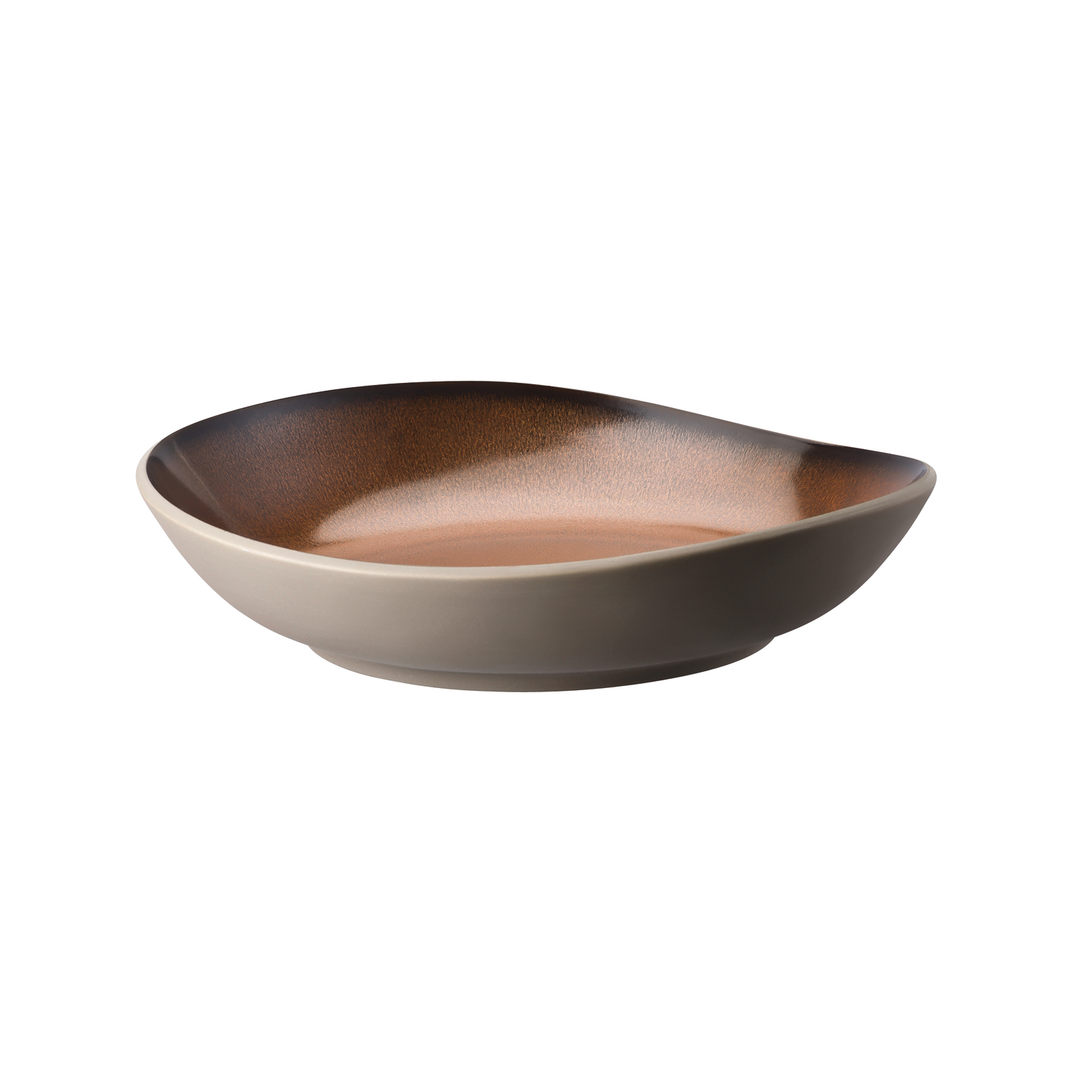 Rosenthal Junto Bronze Teller 28 cm tief