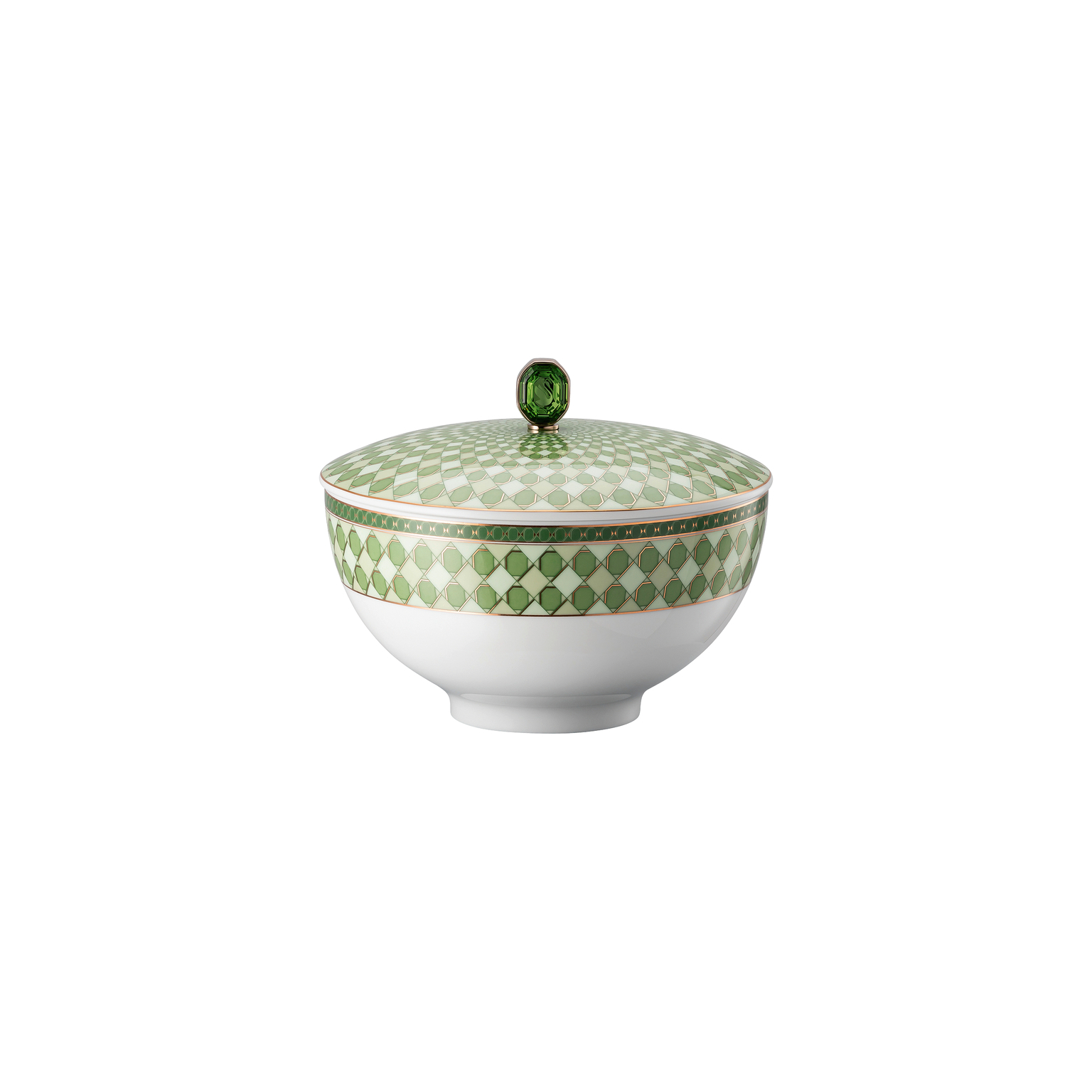 Swarovski x Rosenthal Swarovski SIGNUM Fern Suppenschale 15 cm mit Deckel