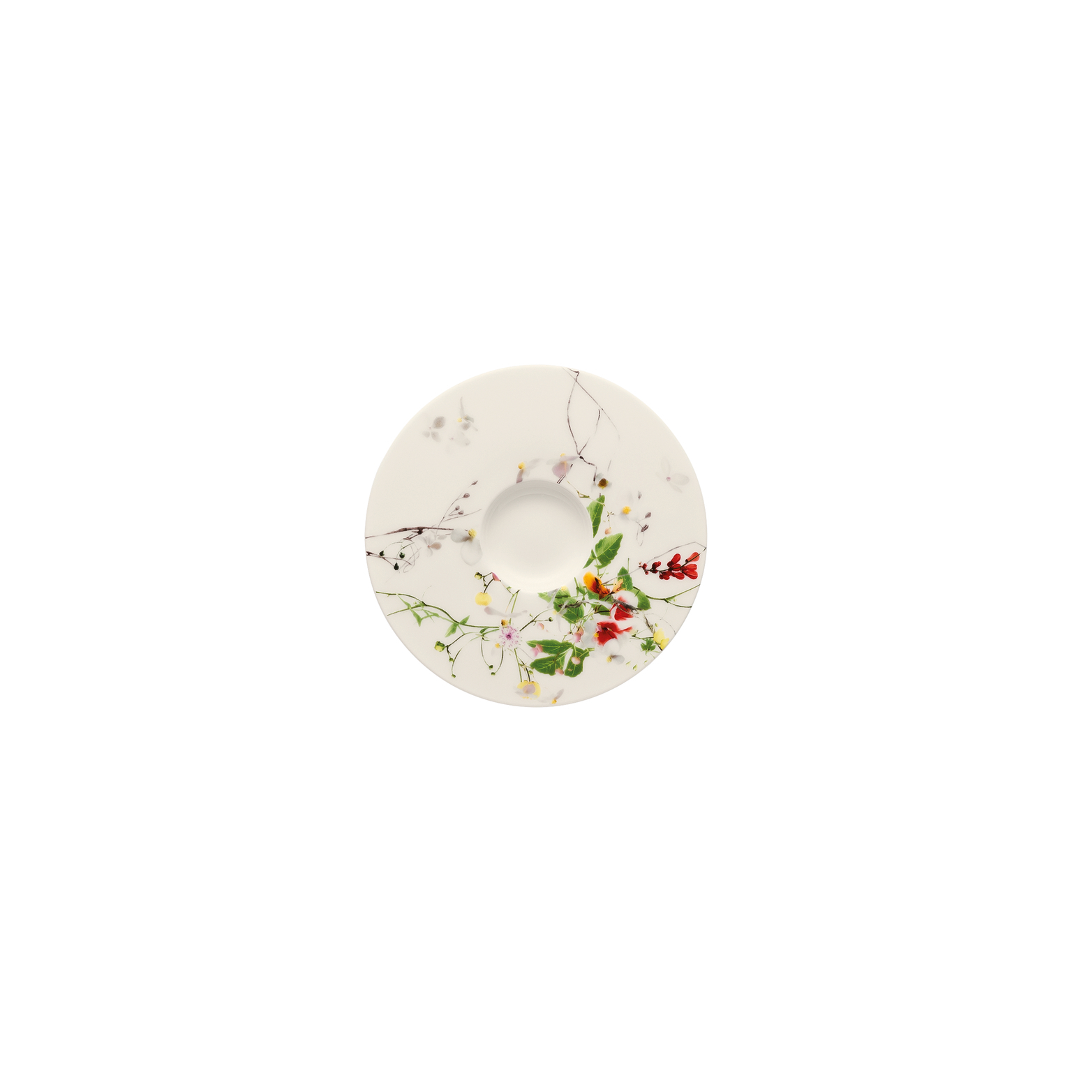 Rosenthal Gold Espresso-Untertasse, 12 Cm, Brillance / Fleurs Sau - Image 3