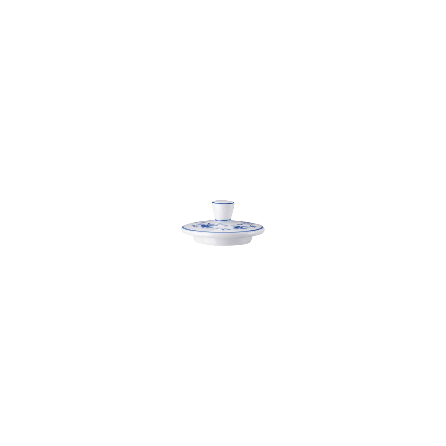 Rosenthal Form 1382 Blaublüten Zuckerdose 6 Pers. Dkl.