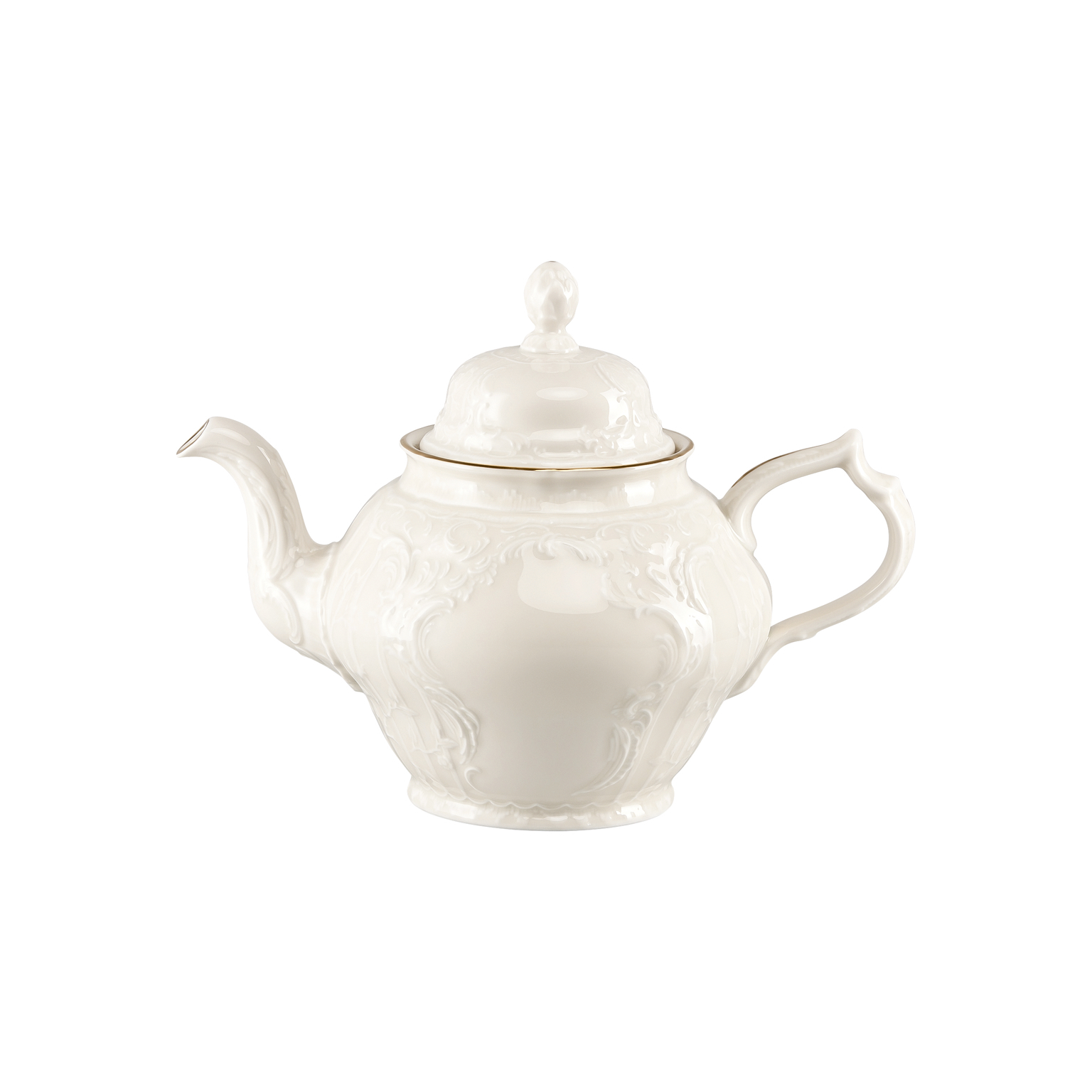 Rosenthal Sanssouci Elfenbein Gold Teekanne 12 Pers.