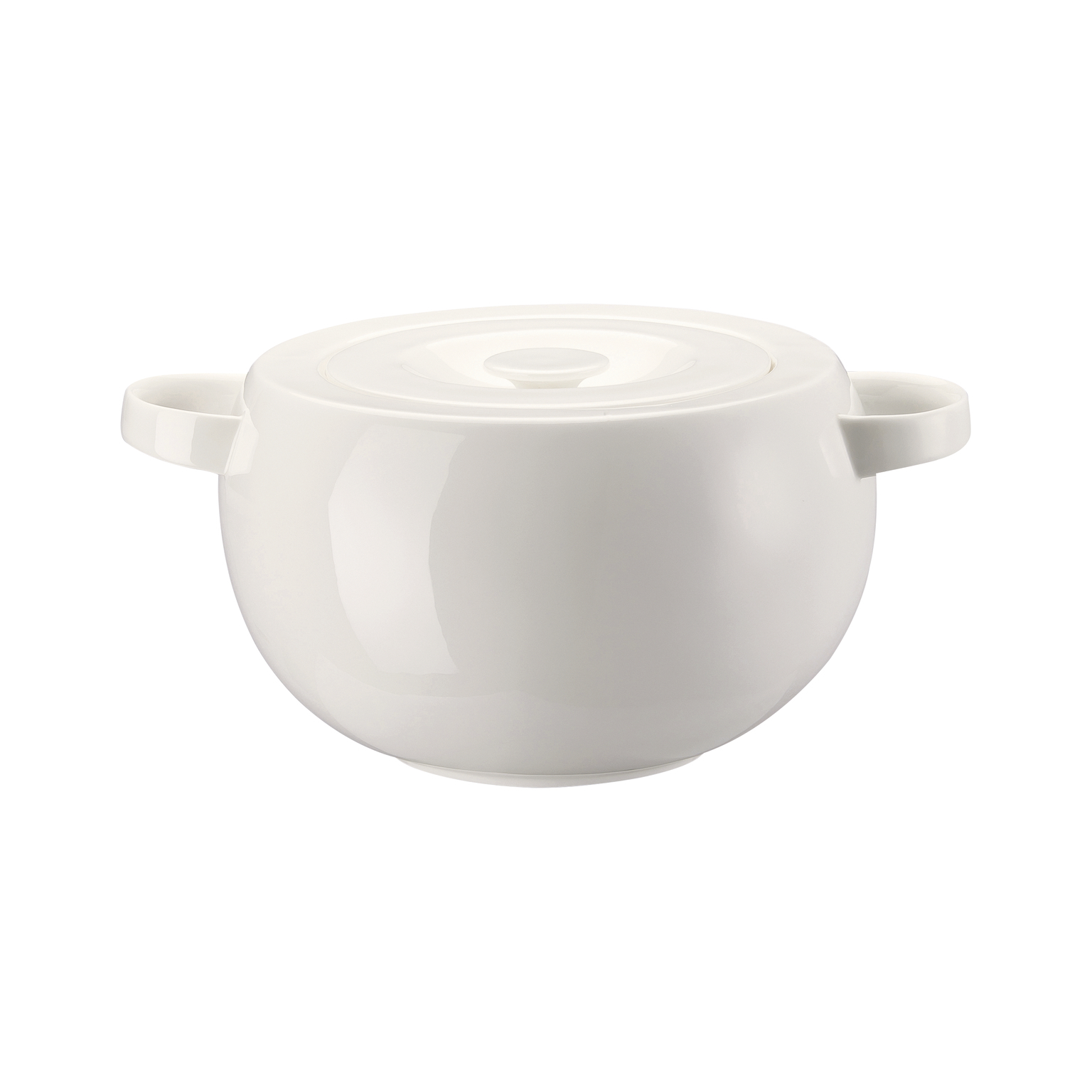 Rosenthal Brillance Bone China Weiß Schüssel mit Deckel