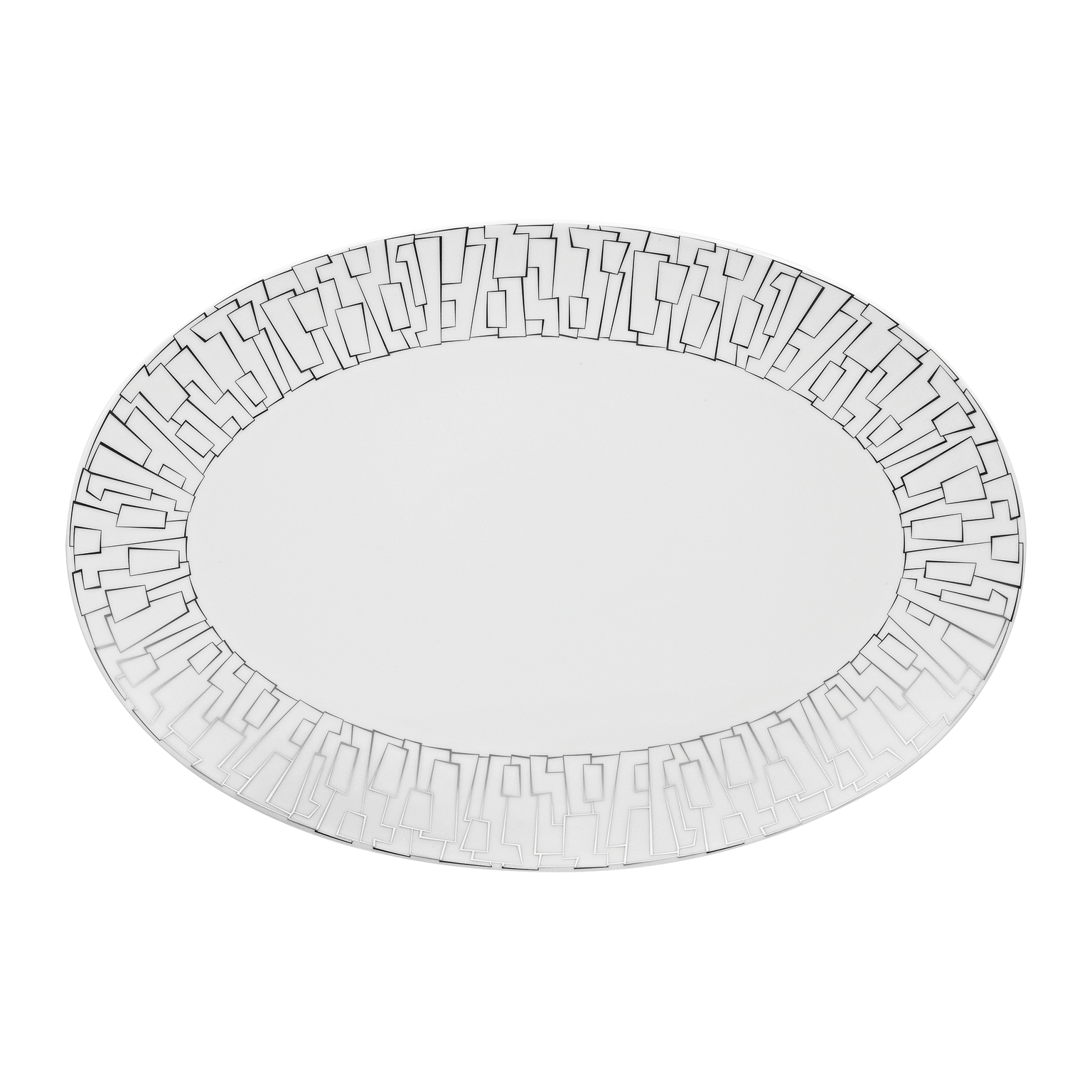 Rosenthal TAC Skin Platin Platte 38 cm