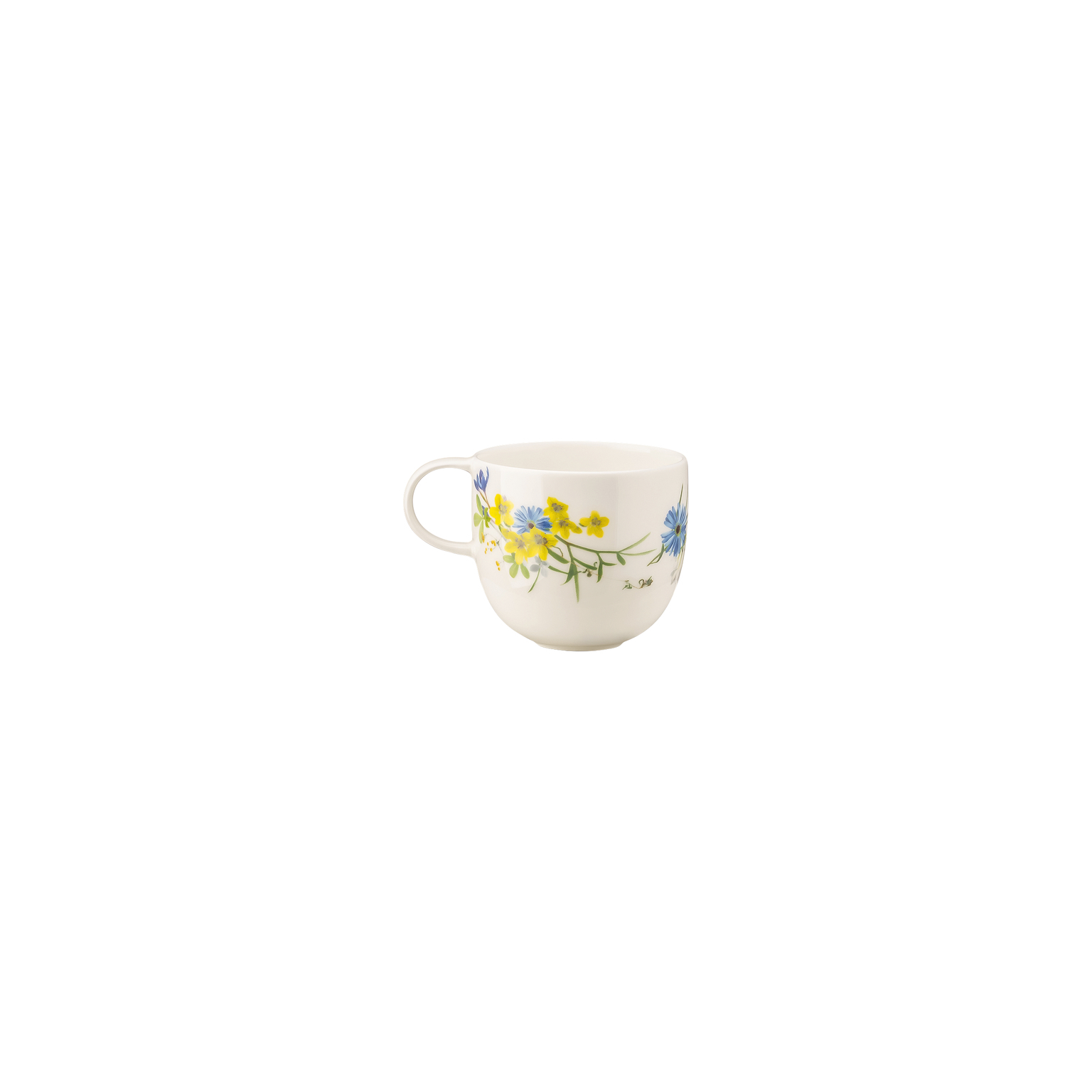 Rosenthal Brillance Bone China Fleurs des Alpes Kaffee-Obertasse