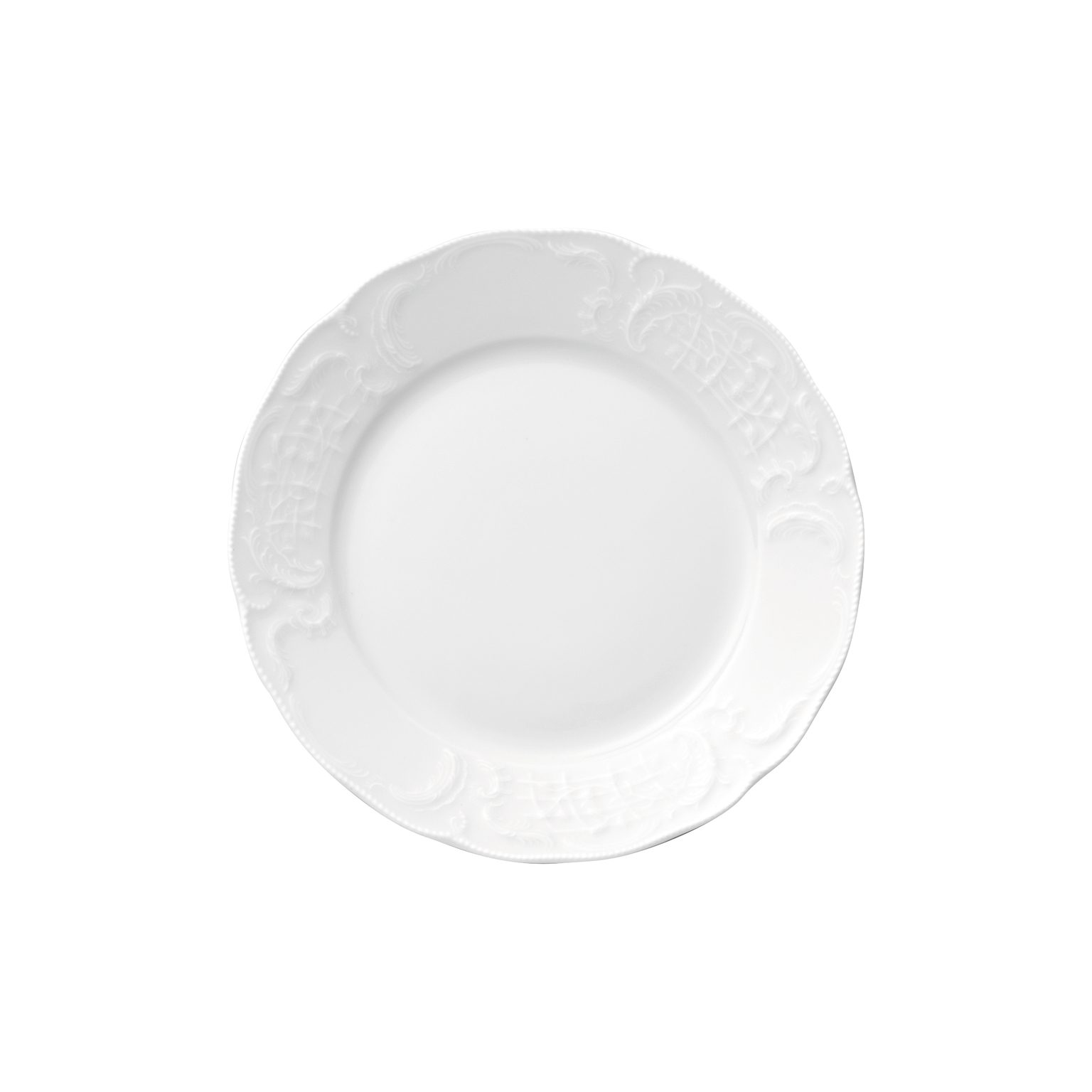Rosenthal Sanssouci Weiss Weiß Frühstücksteller 21 cm