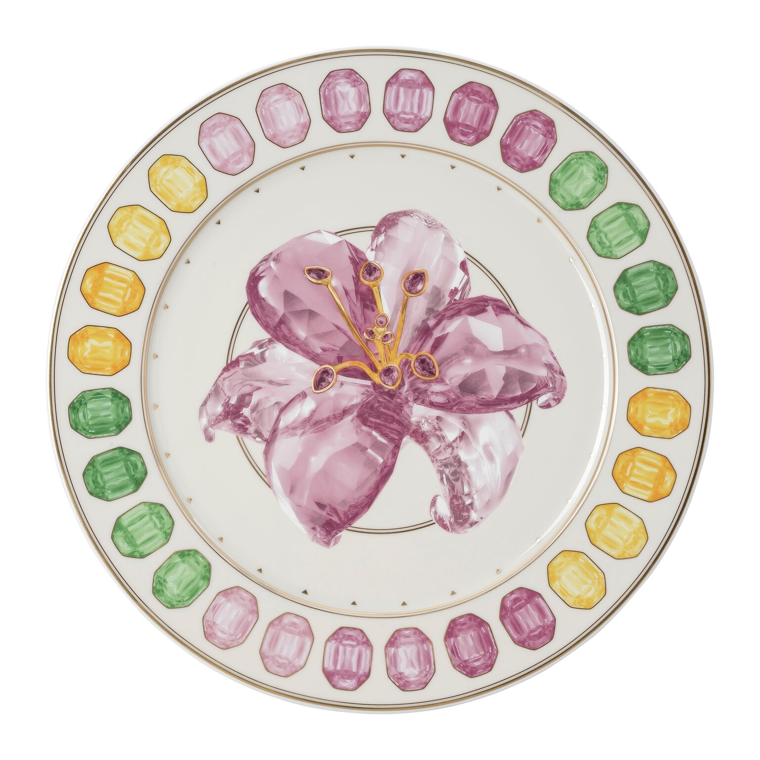 Swarovski x Rosenthal Swarovski IDYLLIA Platzteller 33 cm