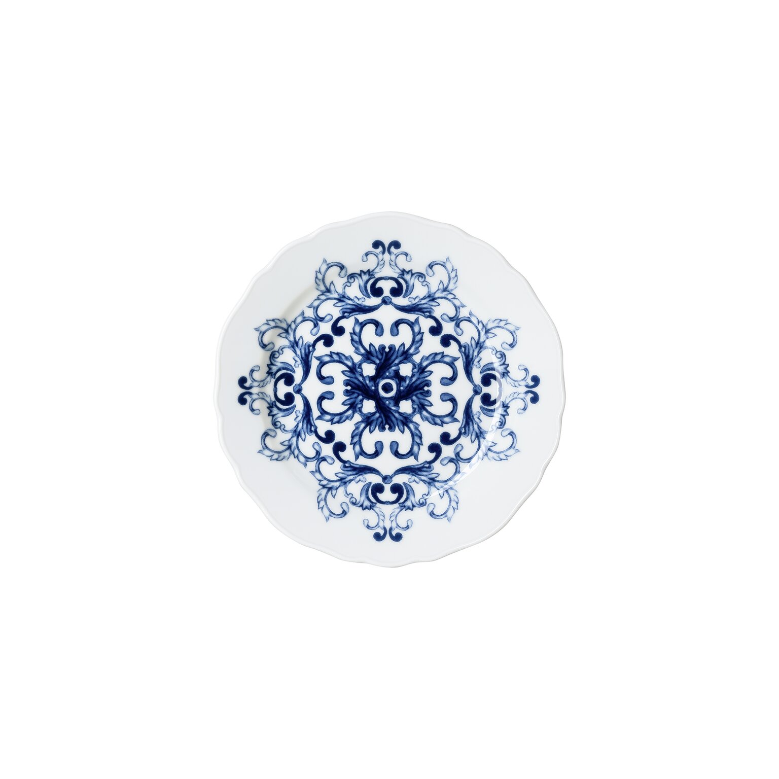 Rosenthal True Blue Brotteller 17 cm Fahne