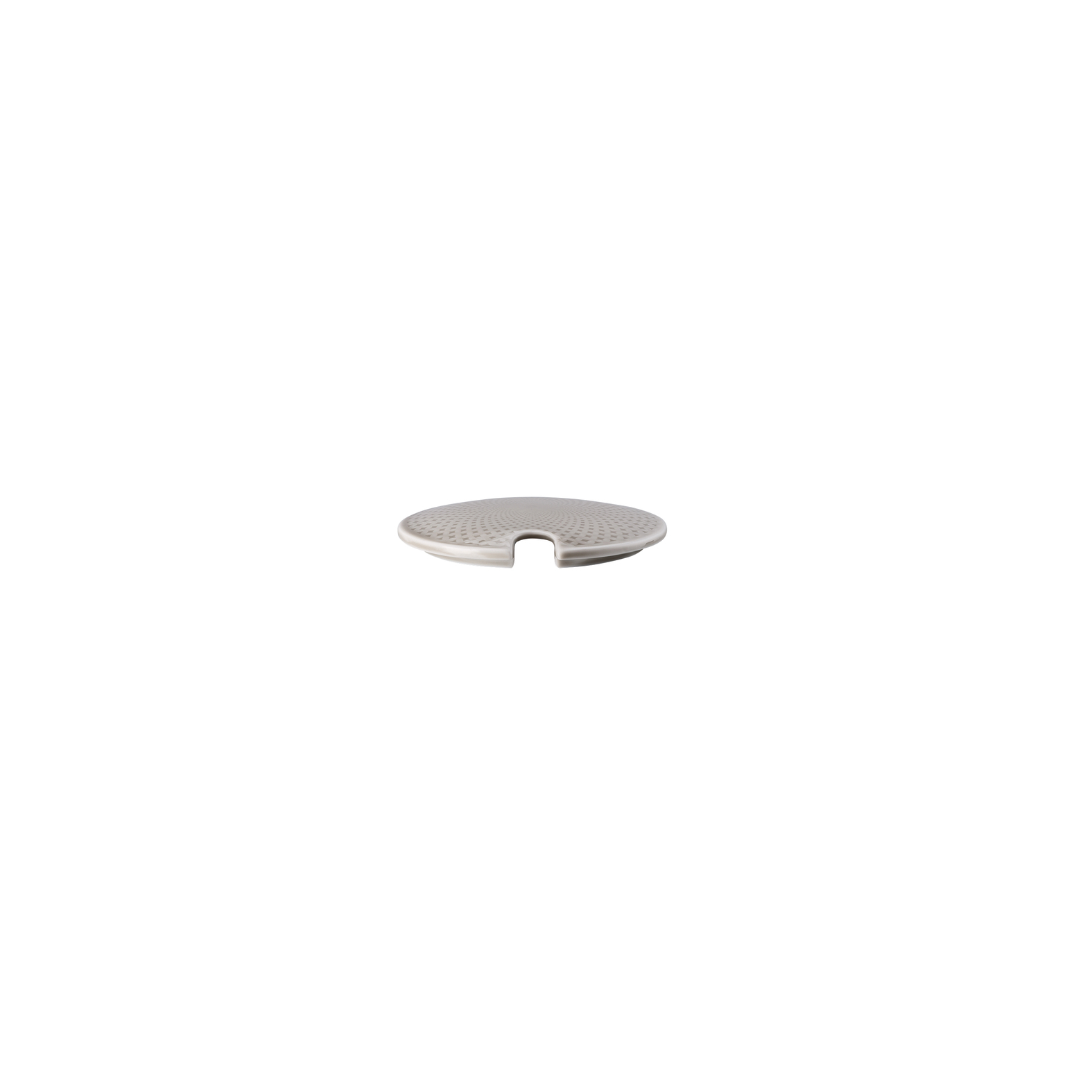 Rosenthal Junto Pearl Grey Zuckerdose Dkl. mit Einschnitt