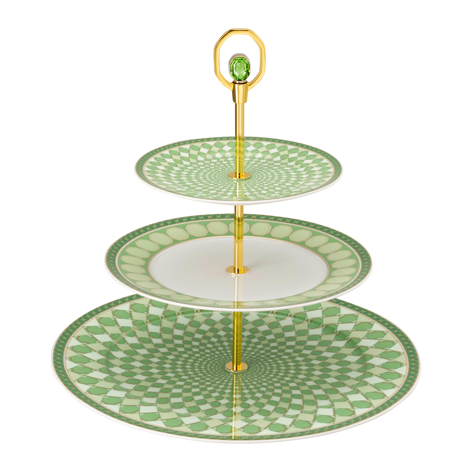 Swarovski x Rosenthal Swarovski SIGNUM Fern Etagere 3-tlg.