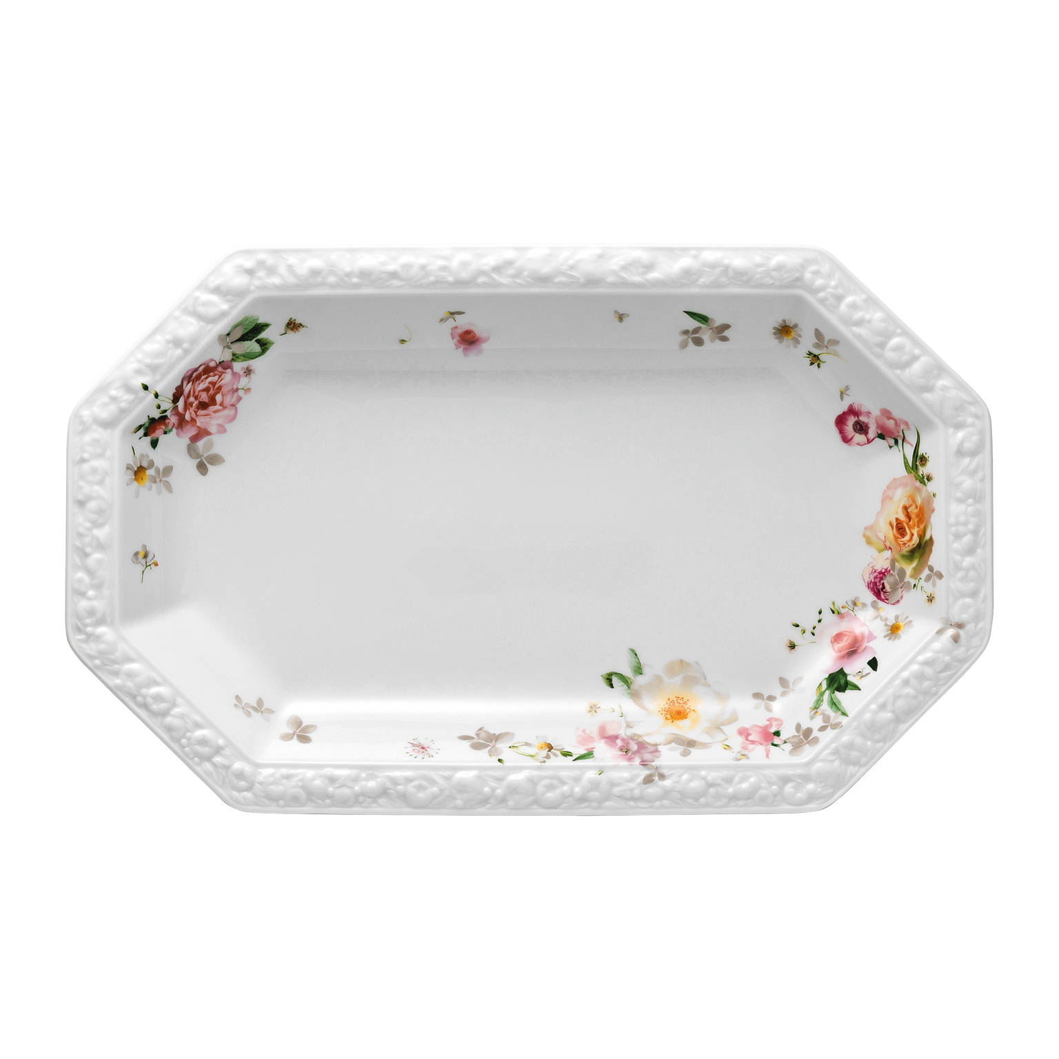 Rosenthal Maria Pink Rose Platte 33 cm
