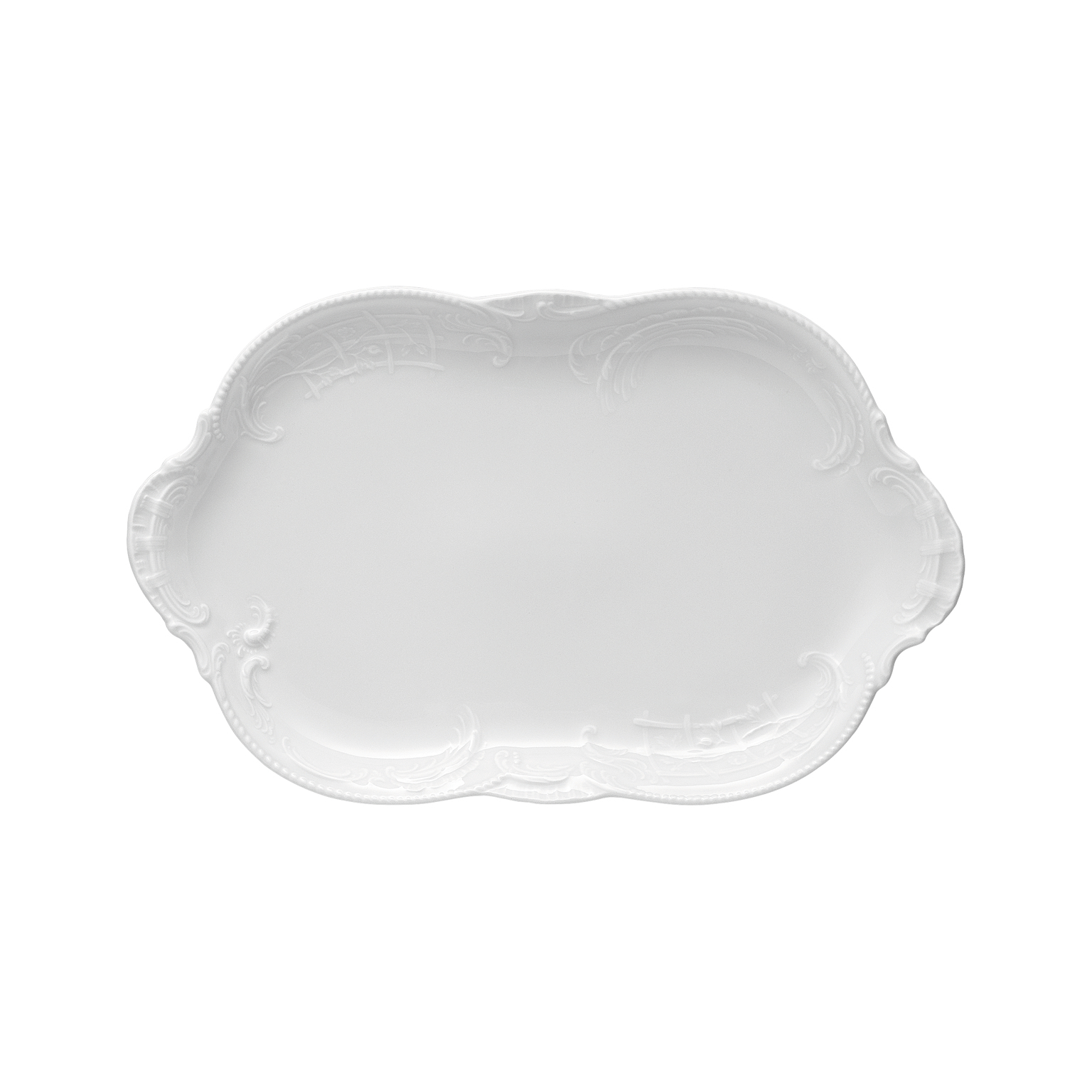 Rosenthal Sanssouci Weiss Weiß Platte 28 cm