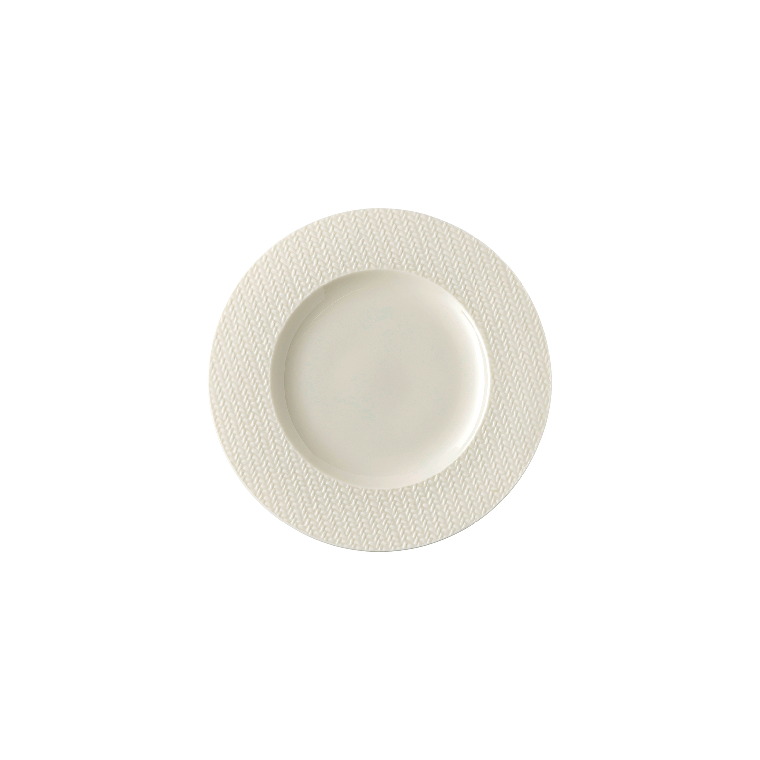 Rosenthal Kumi White tone Brotteller 17 cm Fahne