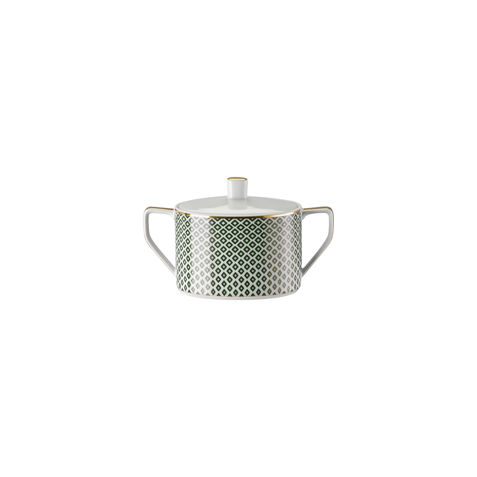 Rosenthal Francis Carreau Vert Zuckerdose 6 Pers.