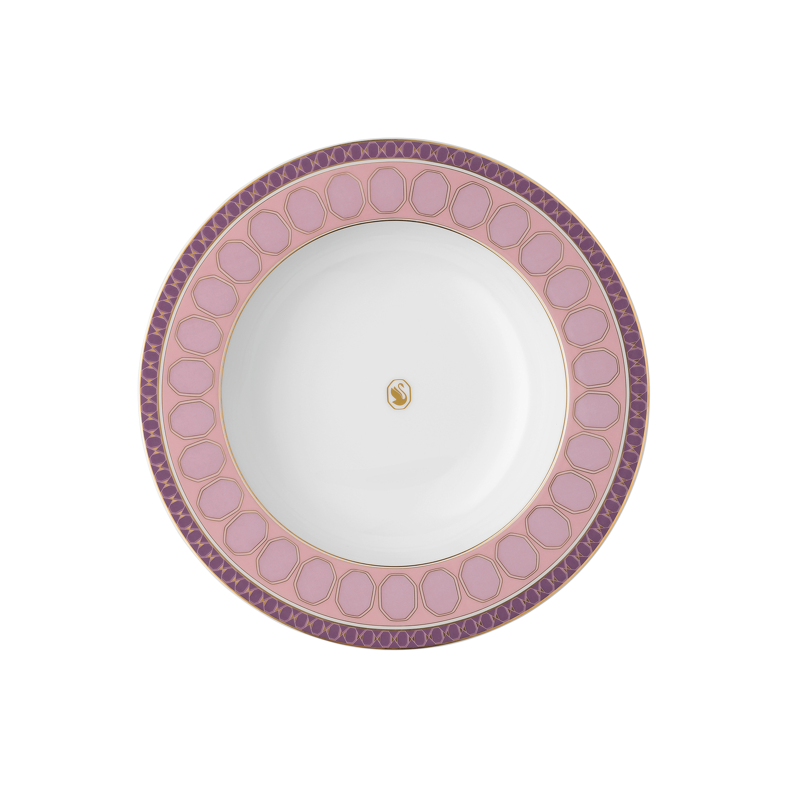 Swarovski x Rosenthal Swarovski SIGNUM Rose Suppenteller 24 cm