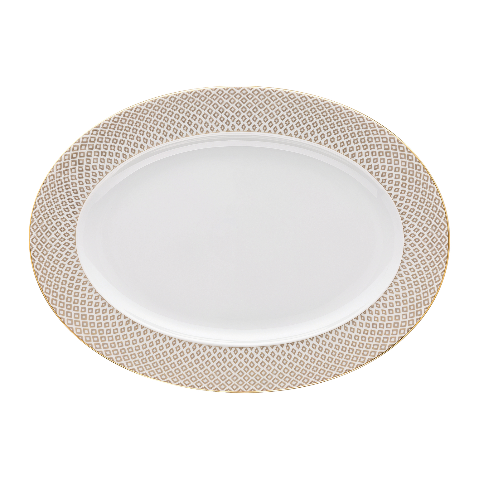 Rosenthal Francis Carreau Beige Platte 34 cm