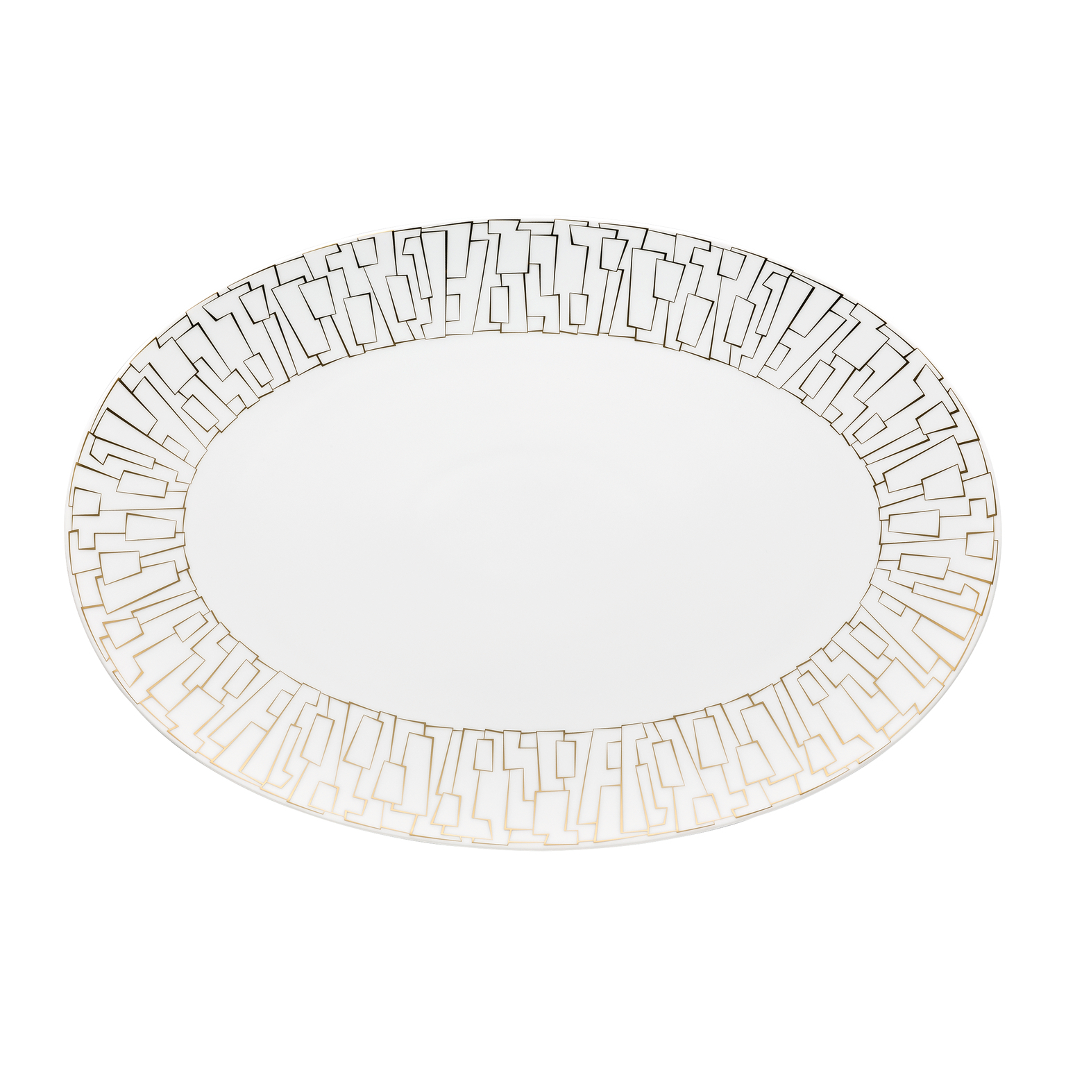 Rosenthal TAC Skin Gold Platte 38 cm