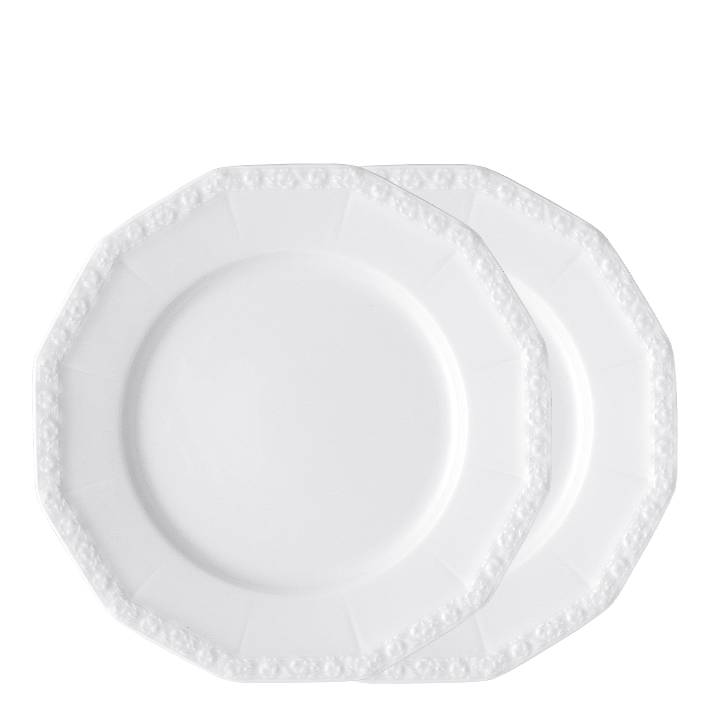 Rosenthal Maria Weiß Set 2 Speiseteller 26 cm