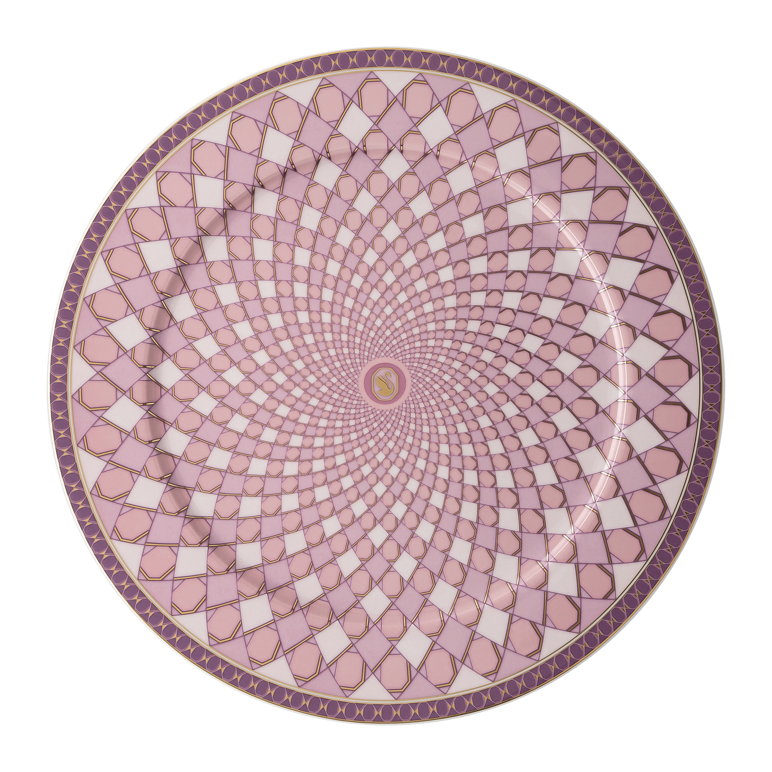 Swarovski x Rosenthal Swarovski SIGNUM Rose Platzteller 33 cm