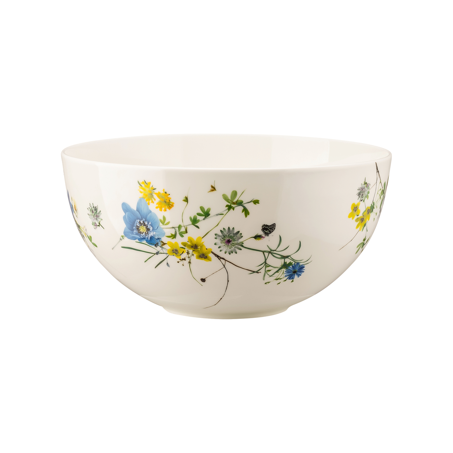 Rosenthal Brillance Bone China Fleurs des Alpes Schüssel 26 cm