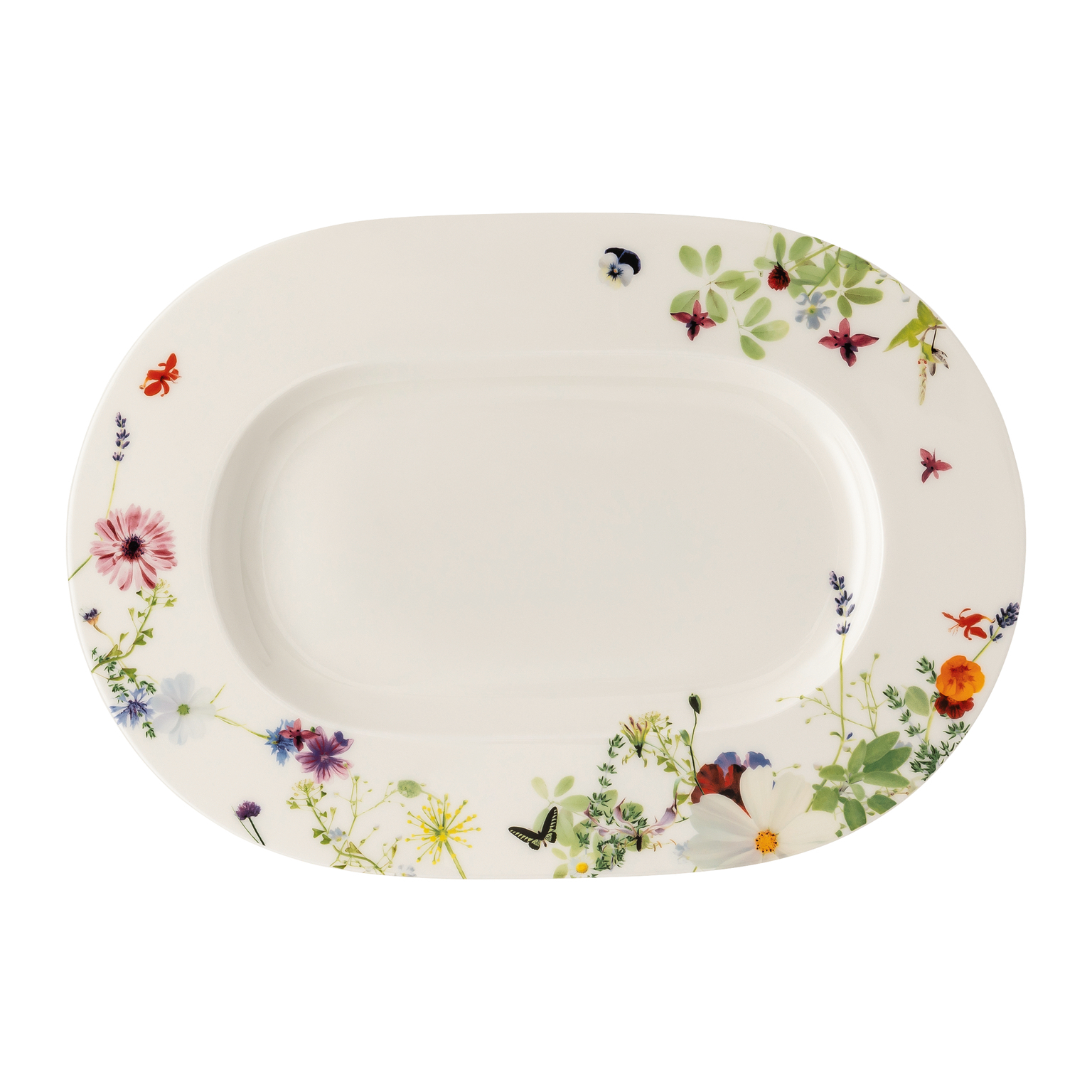 Rosenthal Brillance Bone China Grand Air Platte 34 cm