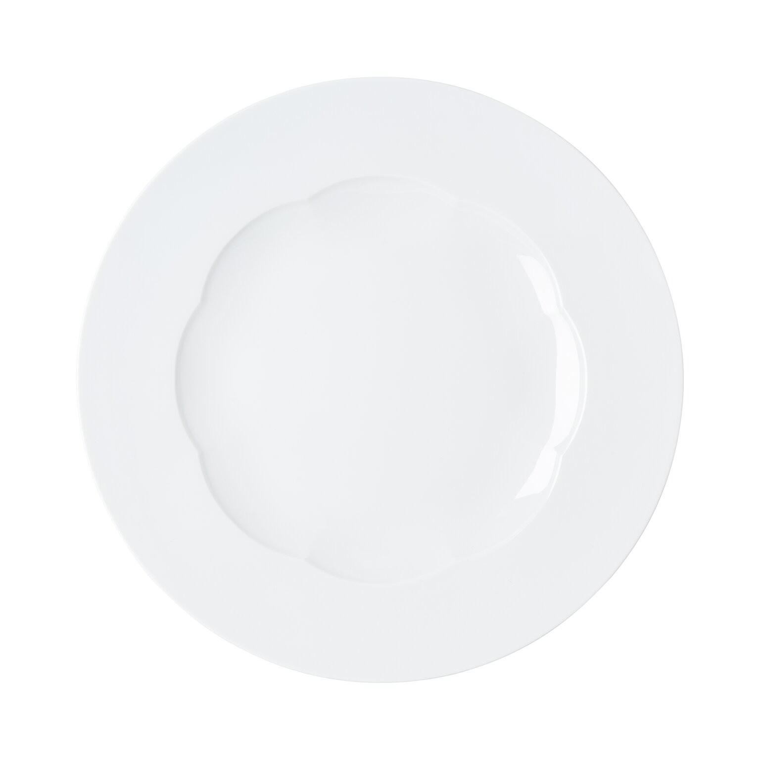 Rosenthal Sonetto Bianco Teller 30 cm flach glänzend
