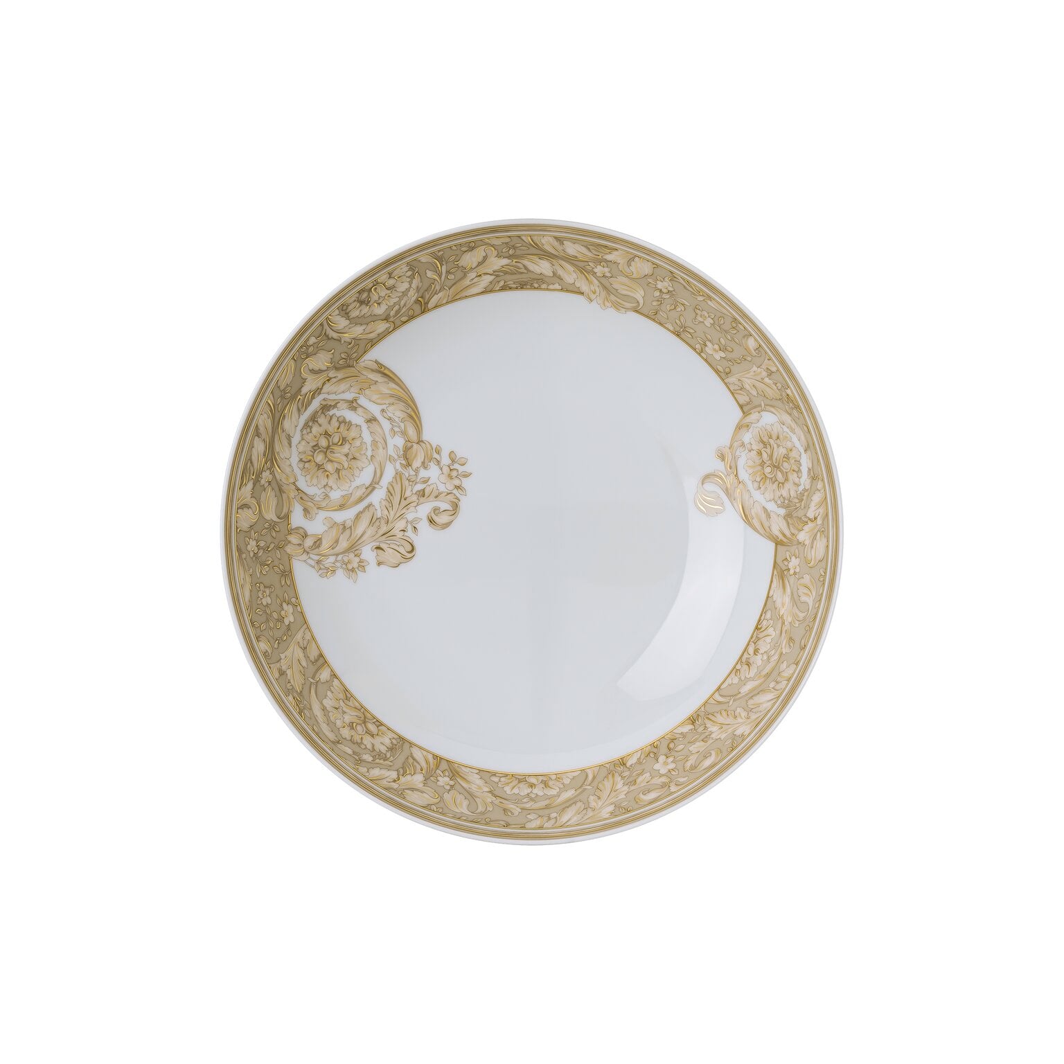 Versace Barocco Beige Suppenteller 22 cm