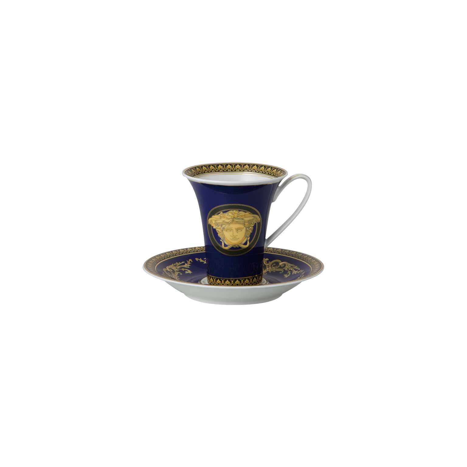 Versace Medusa Blue Kaffeetasse 2-tlg.